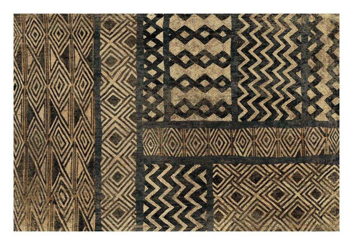 Kuba Abstract -Paper Art-26"x18"