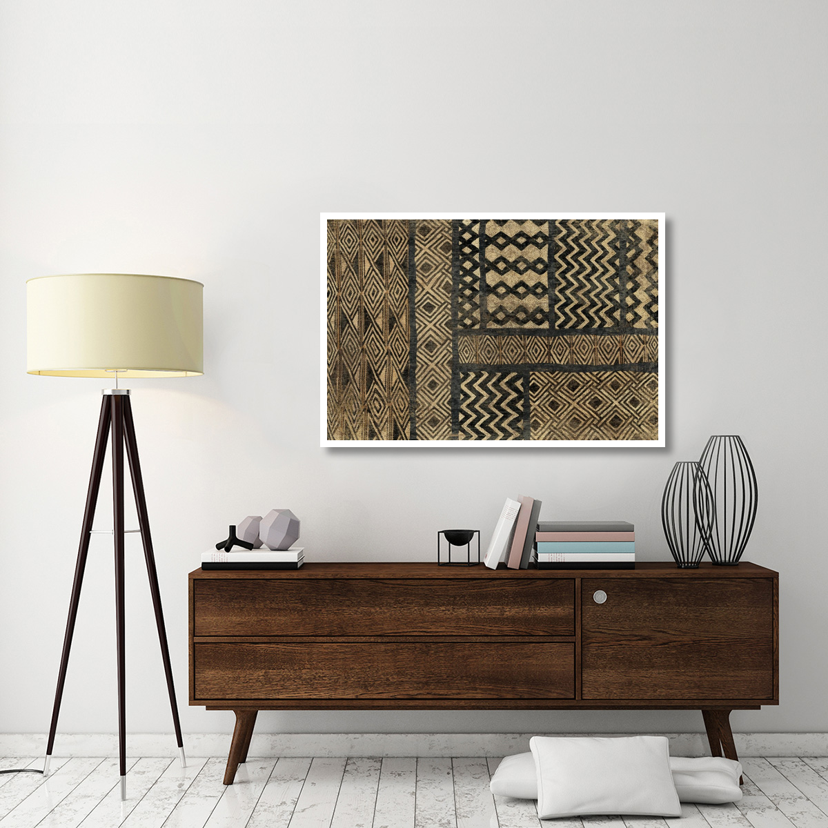 Kuba Abstract -Paper Art-50&quotx34"