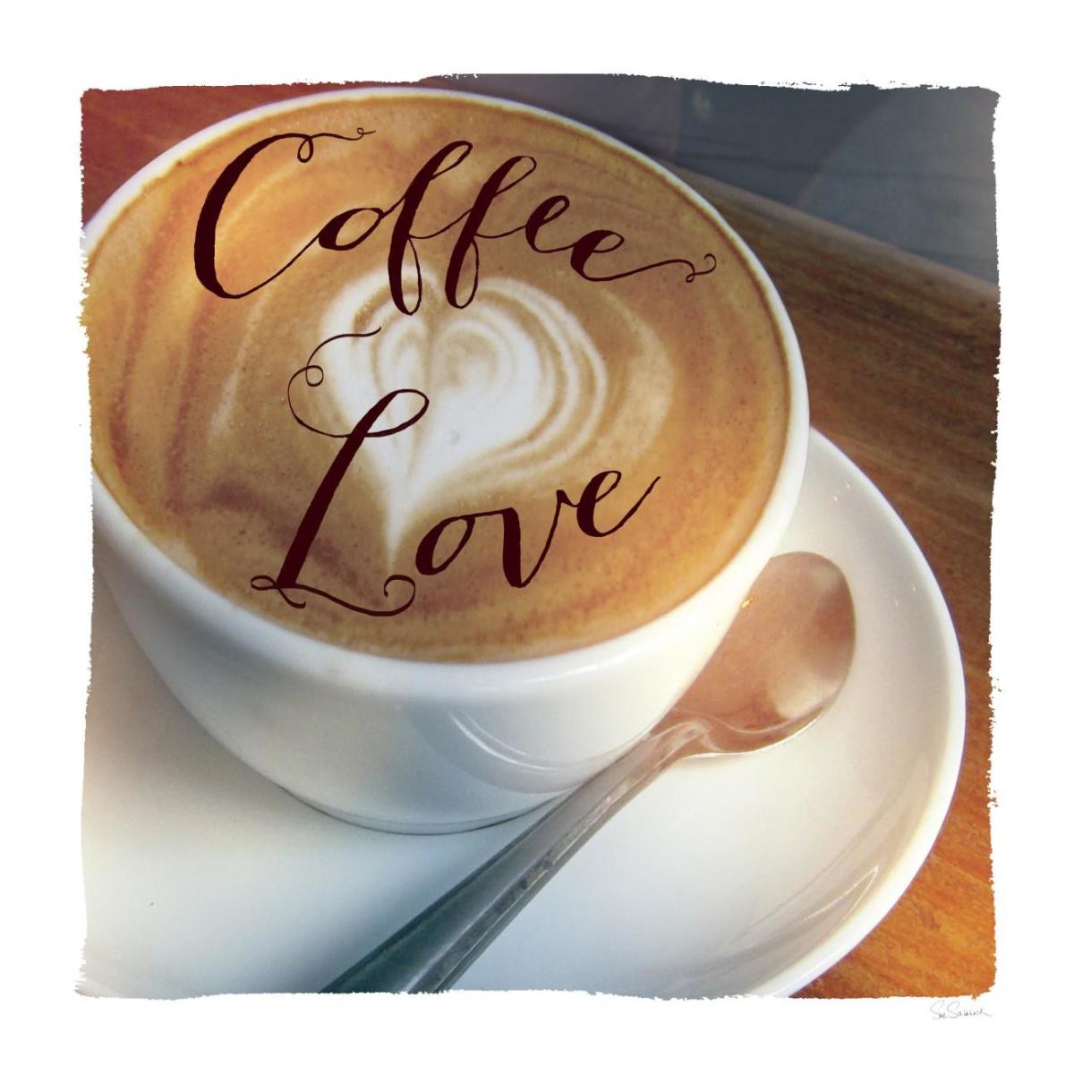 Coffee Love -Paper Art-26"x26"