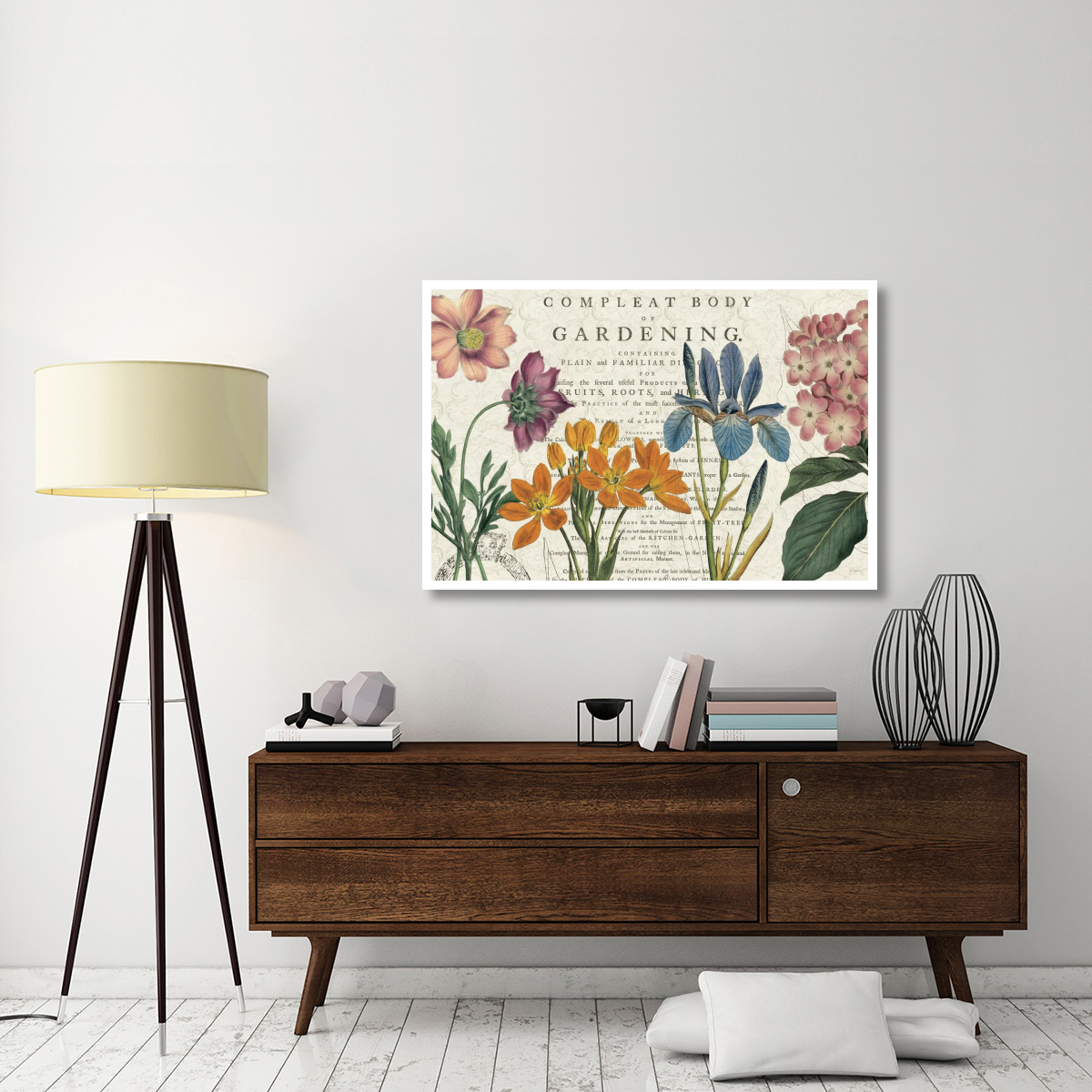 Botany -Paper Art-50&quotx34"