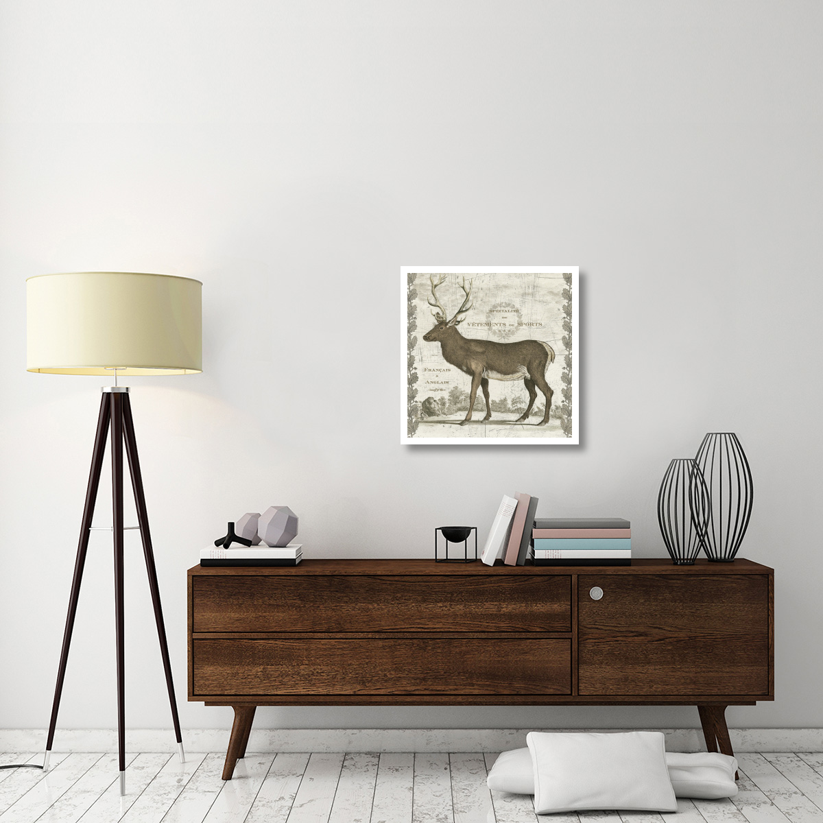 Regal Stag Sq -Paper Art-26&quotx26"