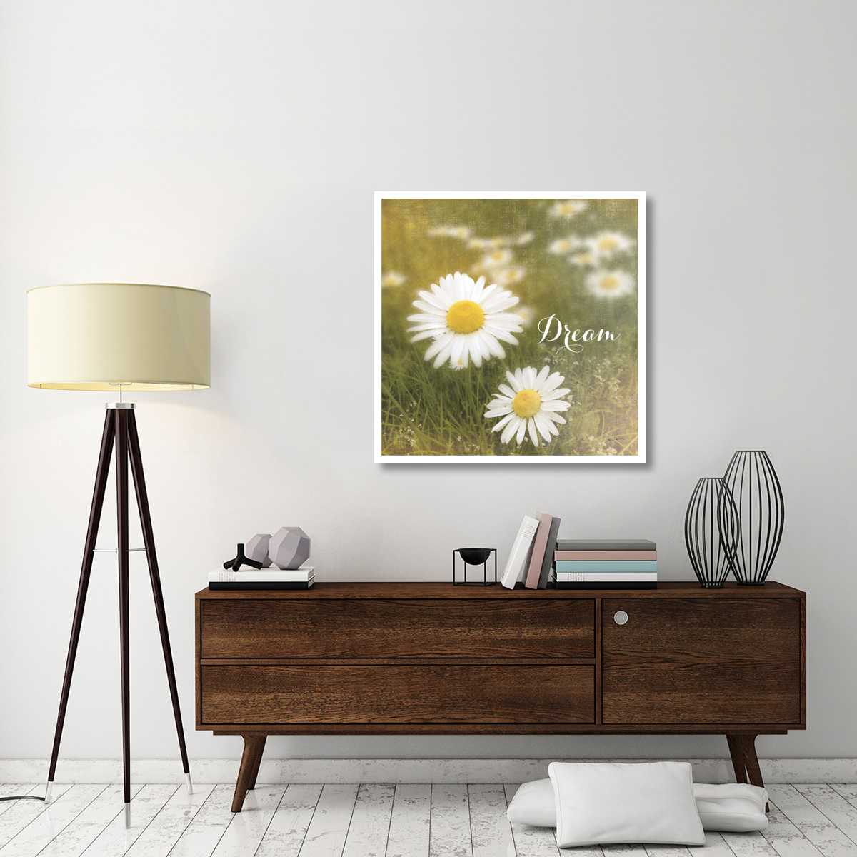 Daisy Dreams -Paper Art-38&quotx38"