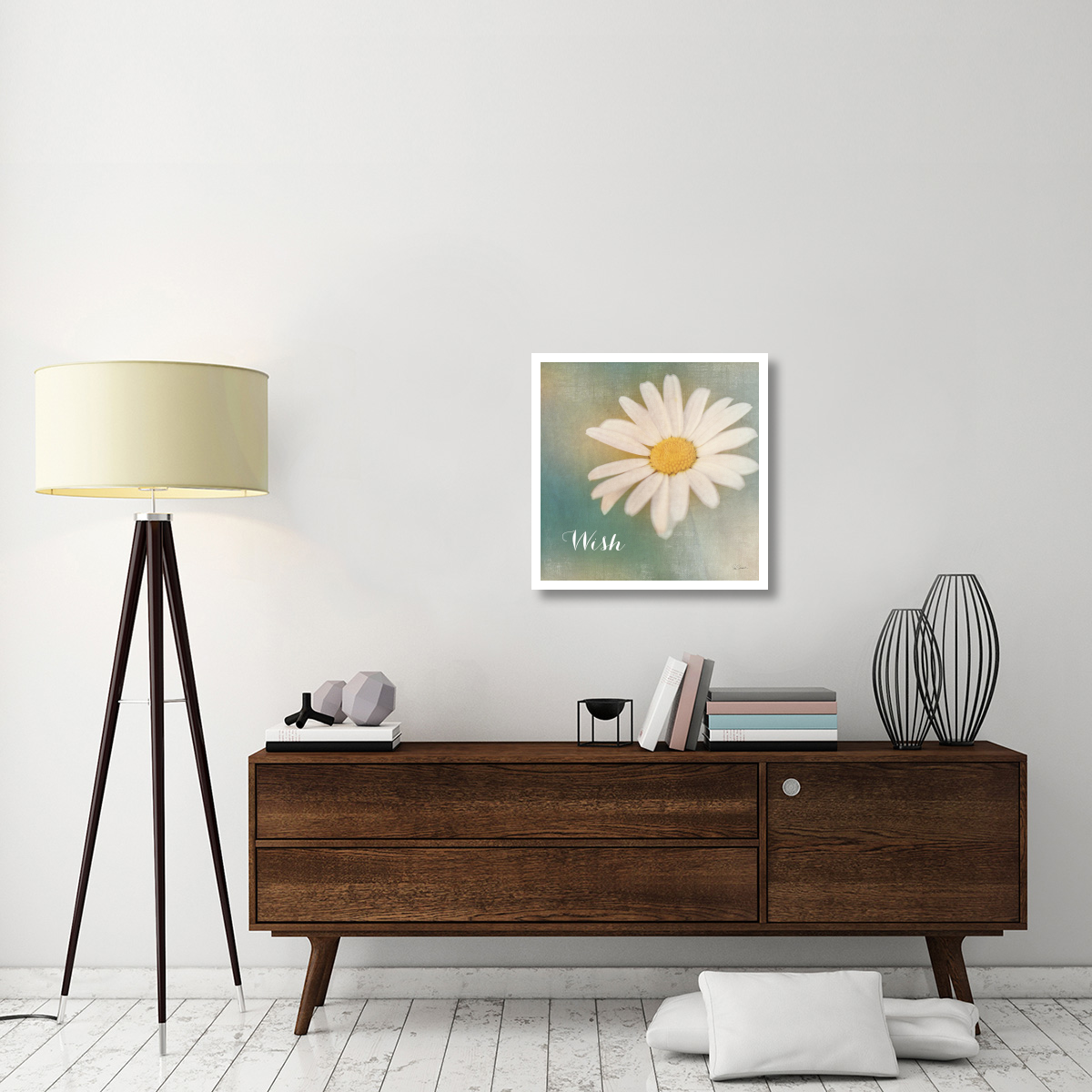 Daisy Wishes -Paper Art-26&quotx26"