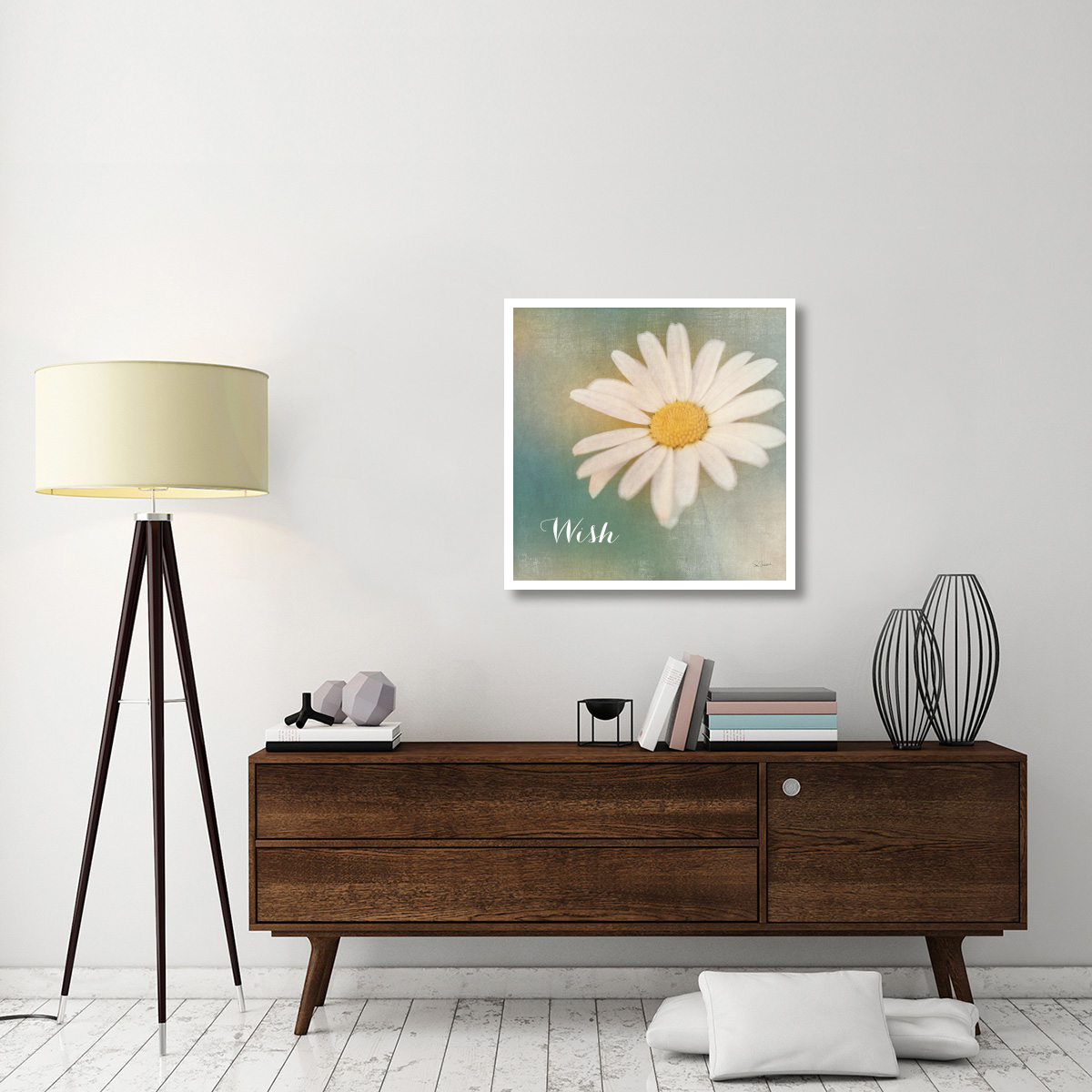 Daisy Wishes -Paper Art-32&quotx32"