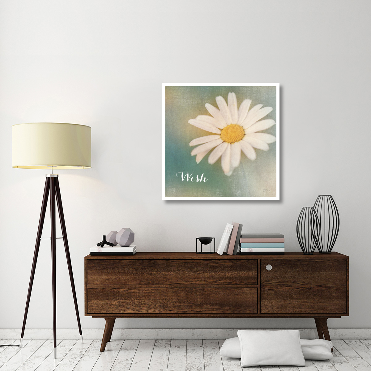 Daisy Wishes -Paper Art-38&quotx38"