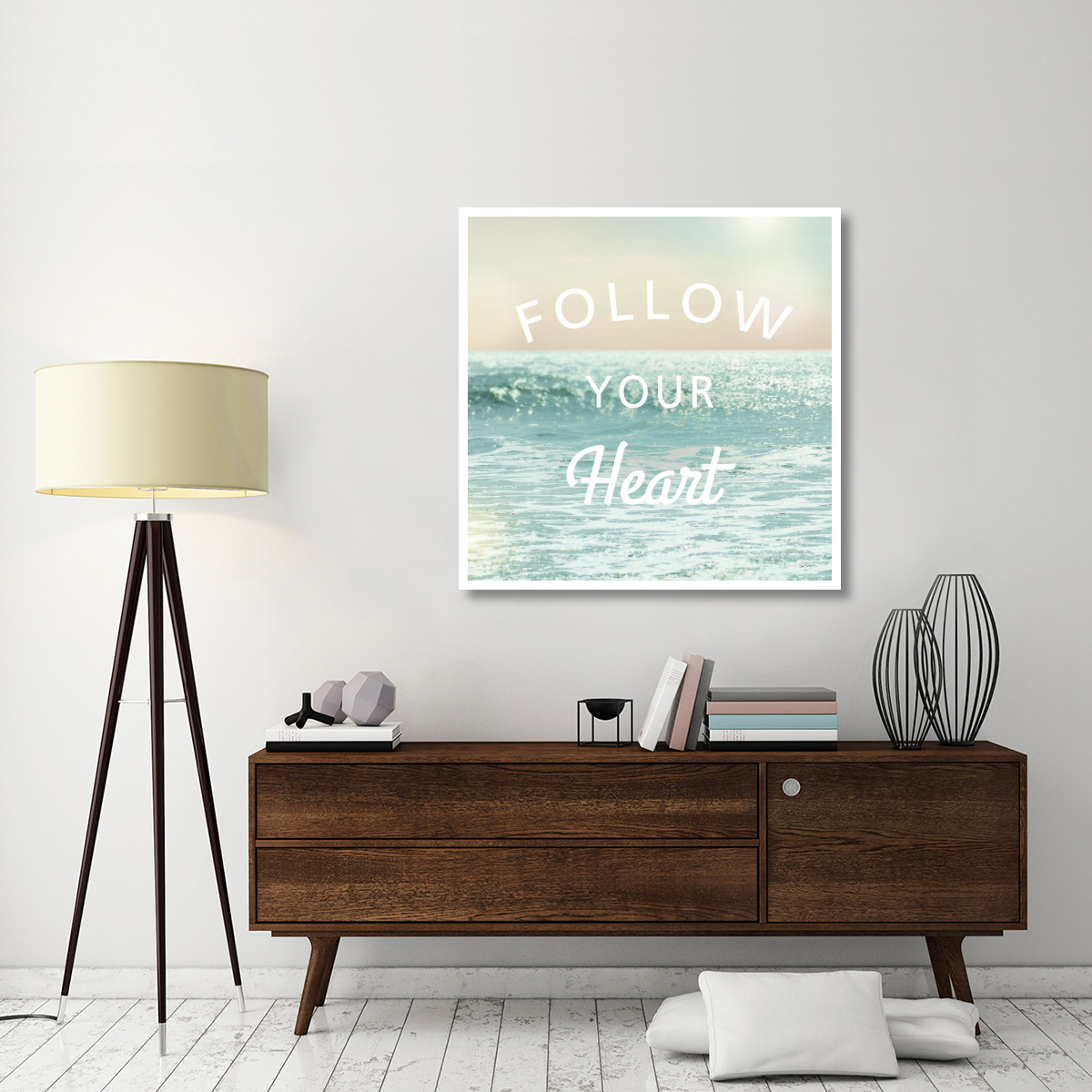 Sea Inspiration I v2 -Paper Art-42&quotx42"