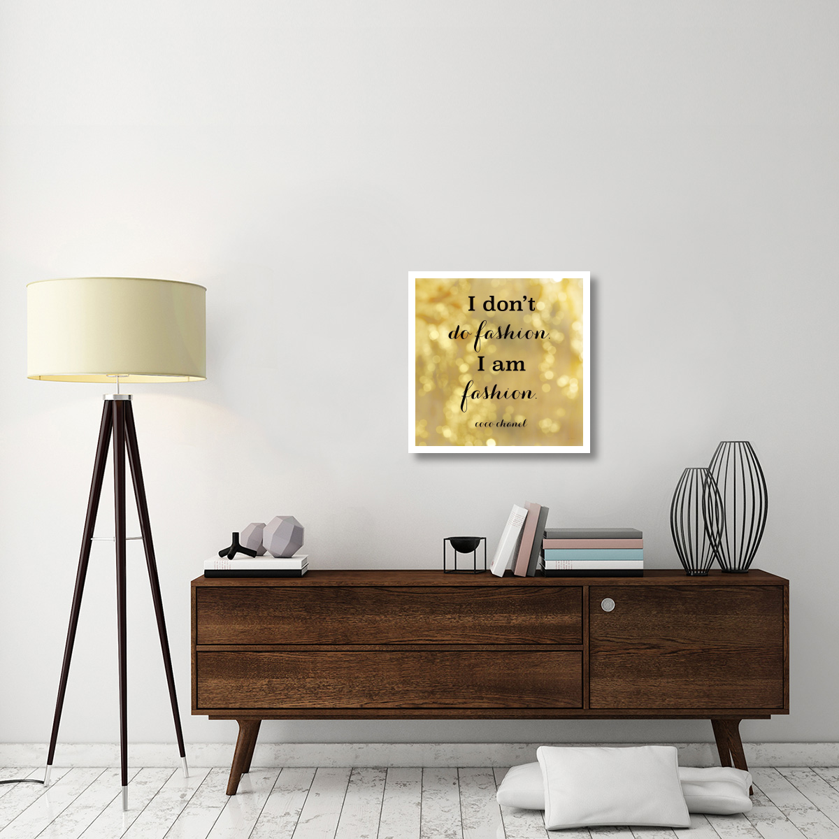 Fashion Quotes III -Paper Art-26&quotx26"