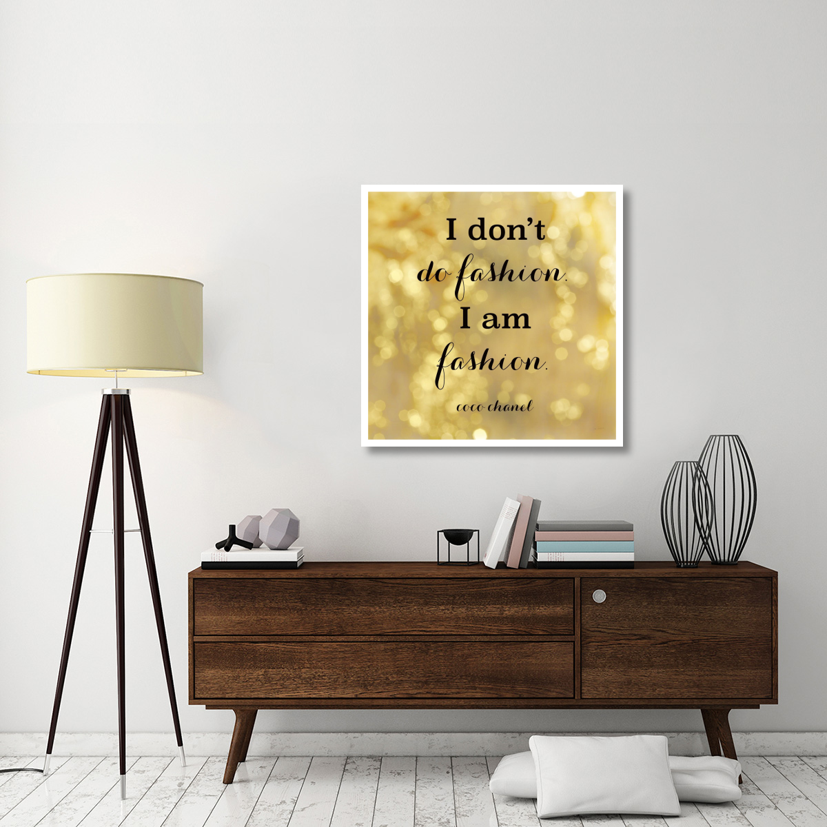 Fashion Quotes III -Paper Art-38&quotx38"