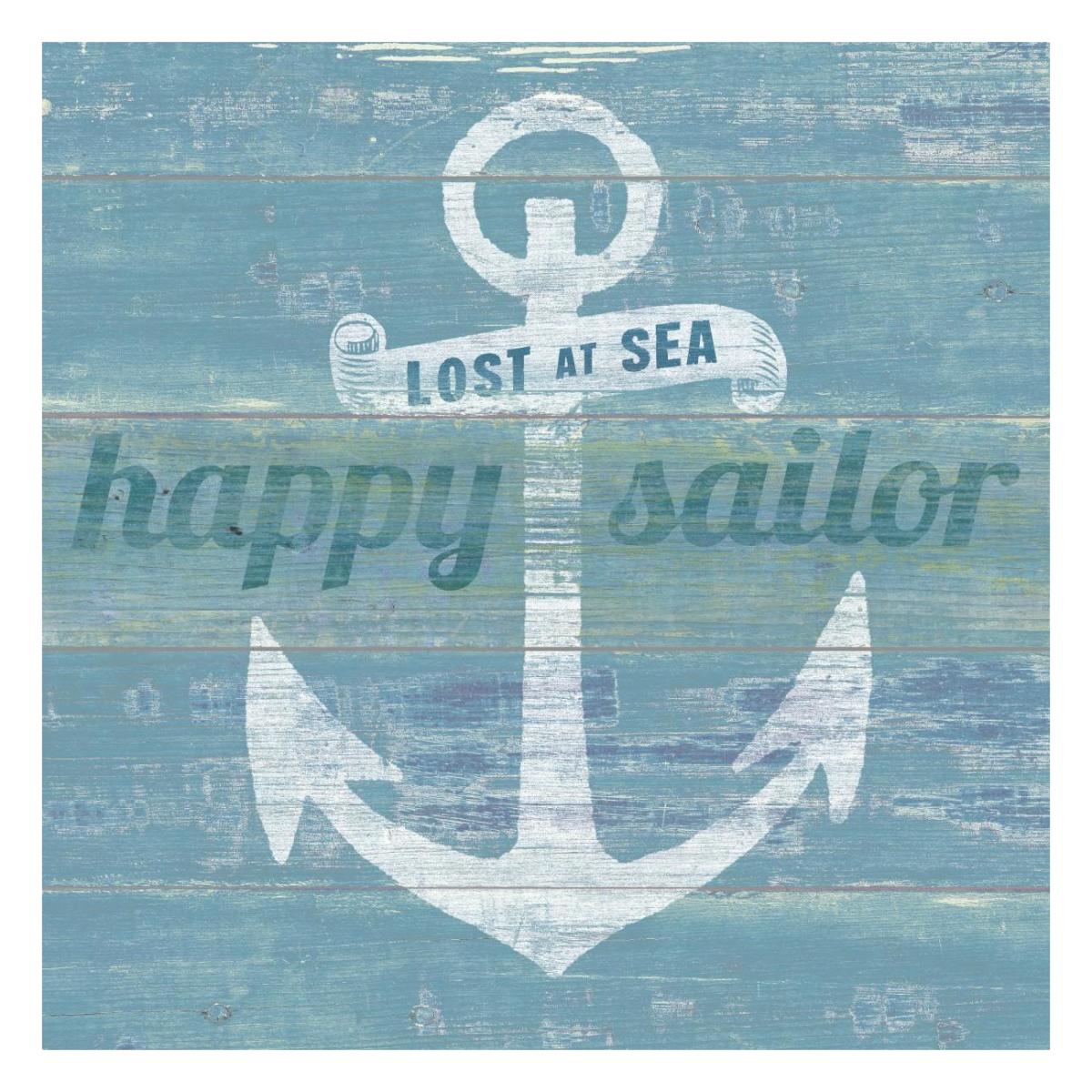 Drift Anchor -Paper Art-26"x26"