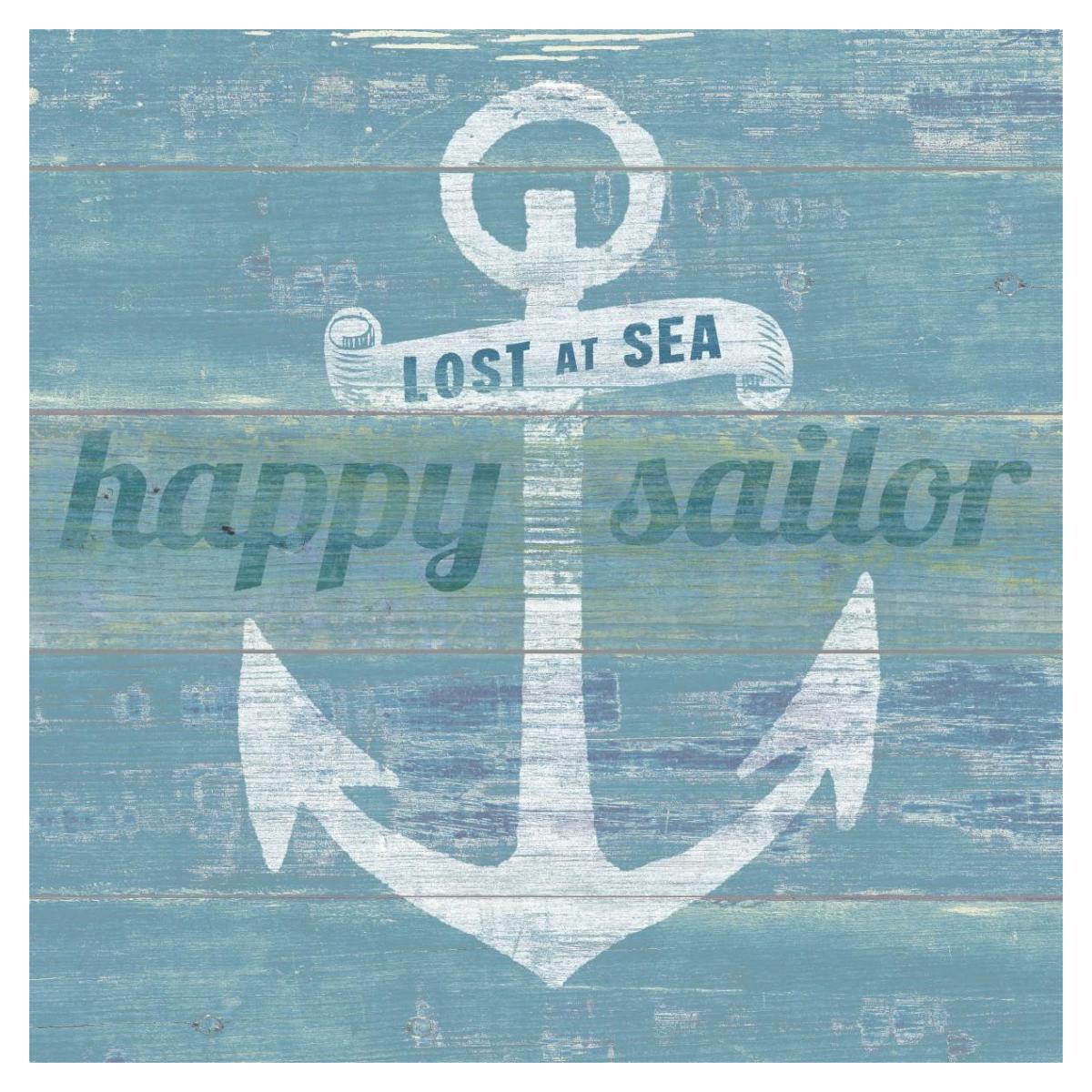 Drift Anchor -Paper Art-38"x38"