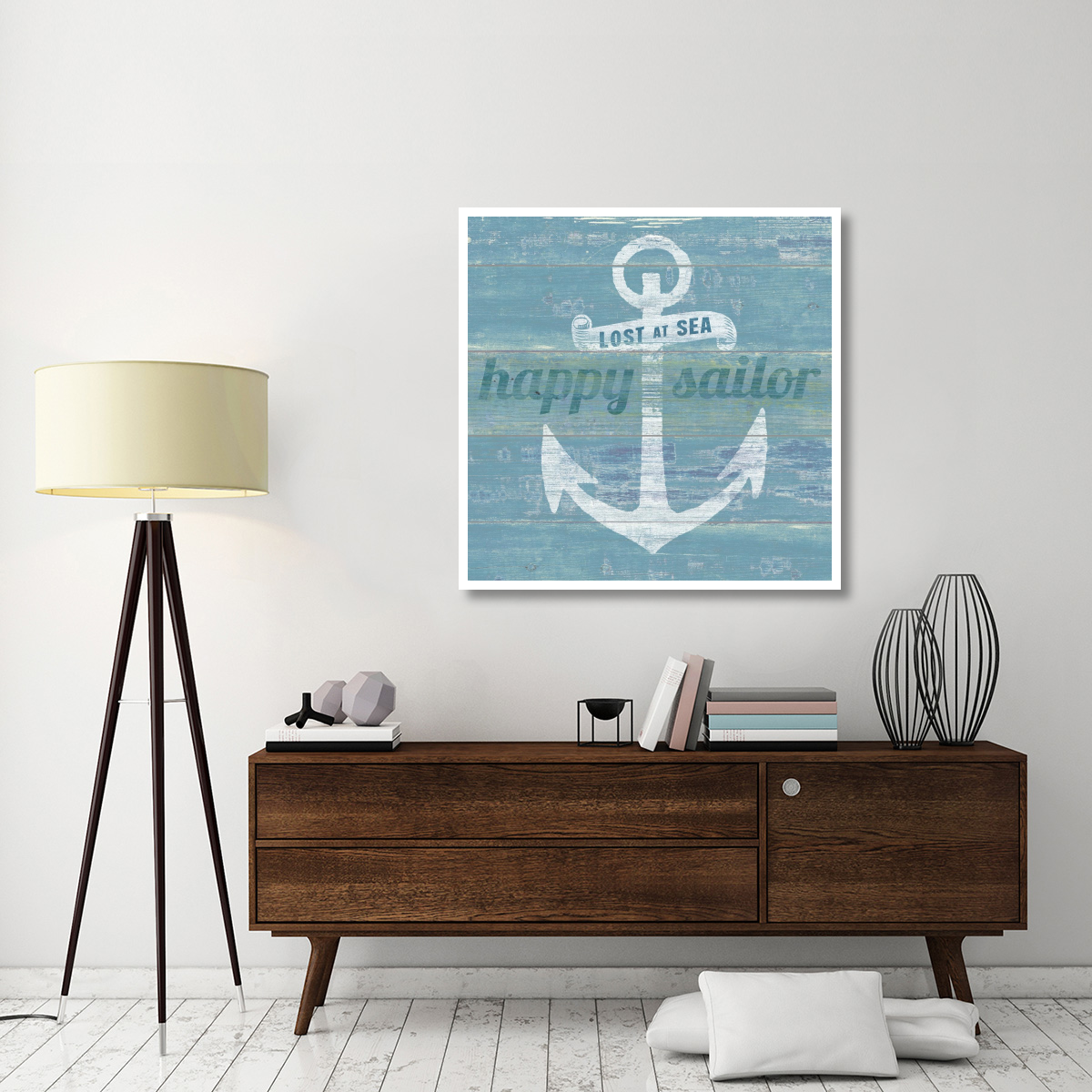 Drift Anchor -Paper Art-42&quotx42"