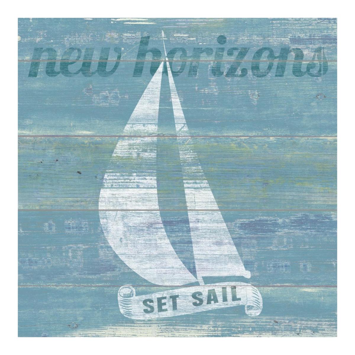 Drift Sailboat -Paper Art-20"x20"