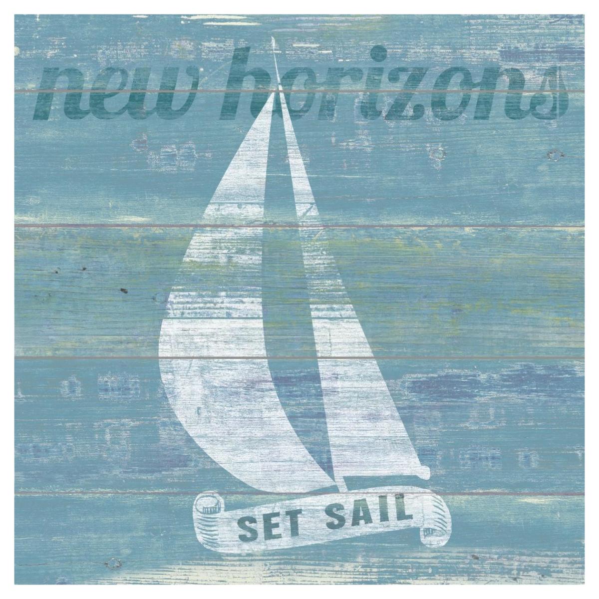 Drift Sailboat -Paper Art-42"x42"