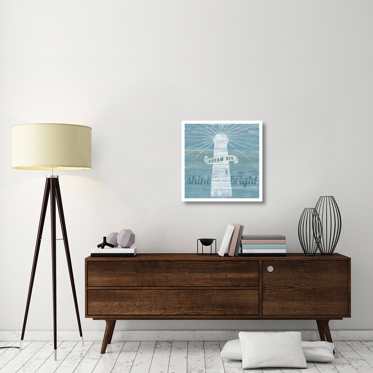 Drift Lighthouse -Paper Art-26&quotx26"