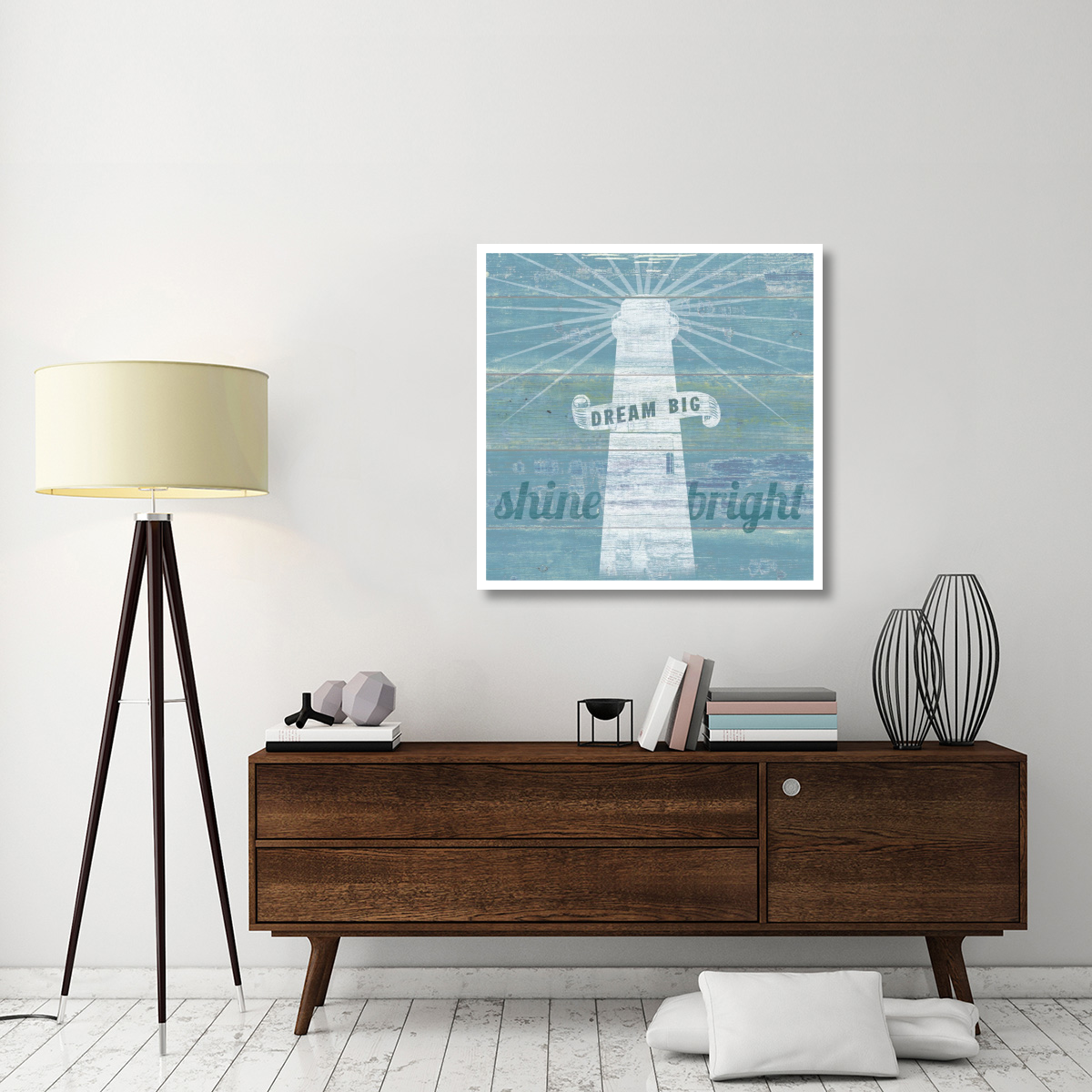 Drift Lighthouse -Paper Art-38&quotx38"