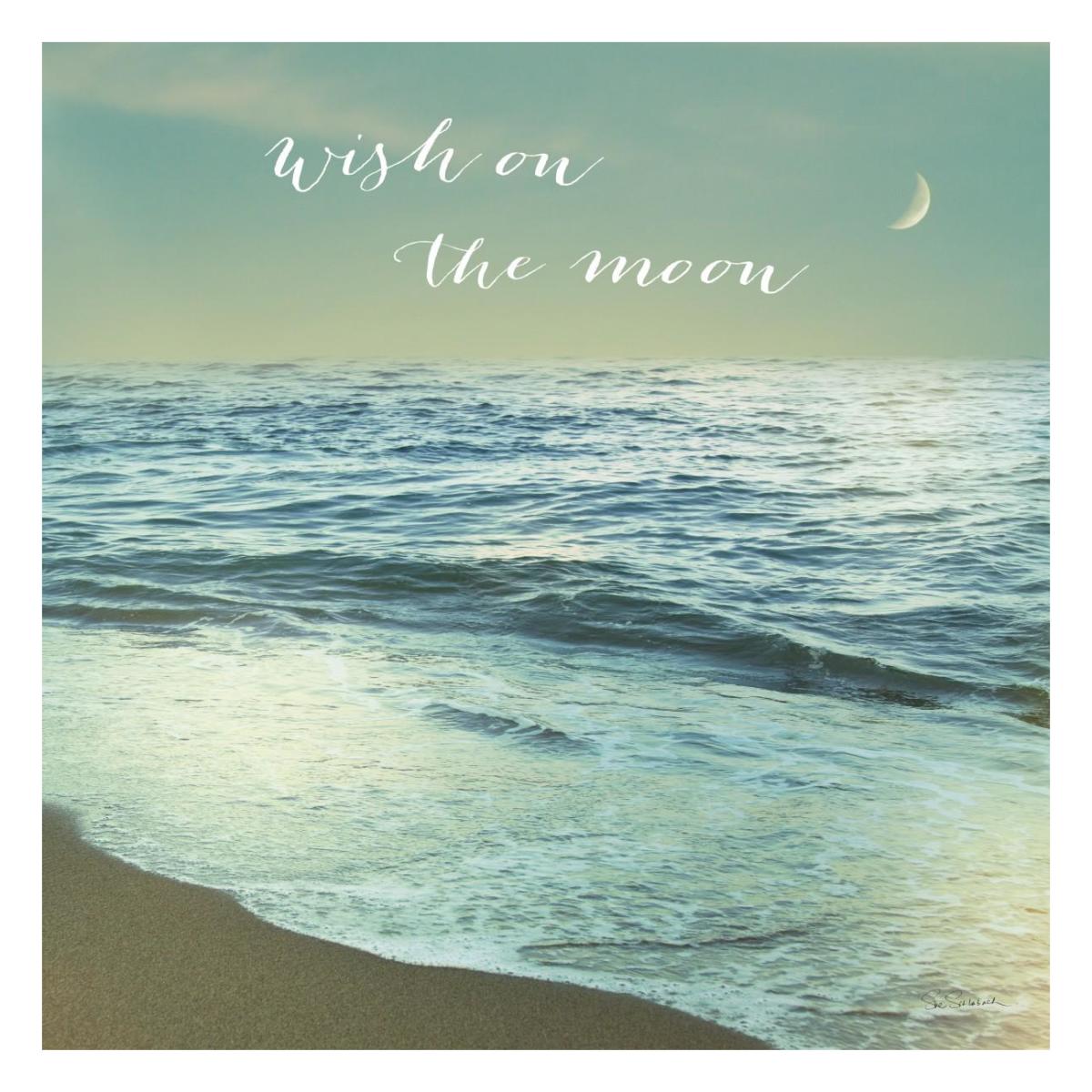Moonrise Beach Inspiration -Paper Art-26"x26"
