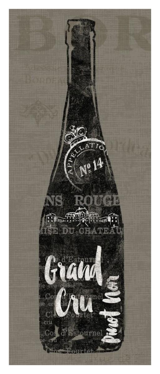 Linen Wine I -Paper Art-18"x42"