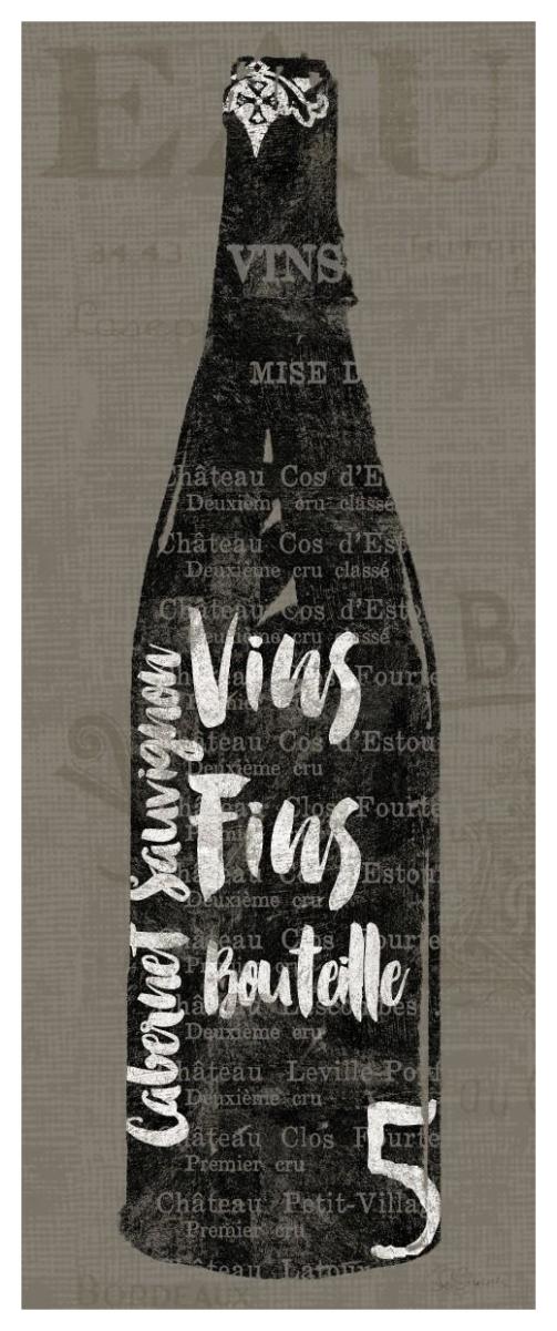 Linen Wine II -Paper Art-26"x62"