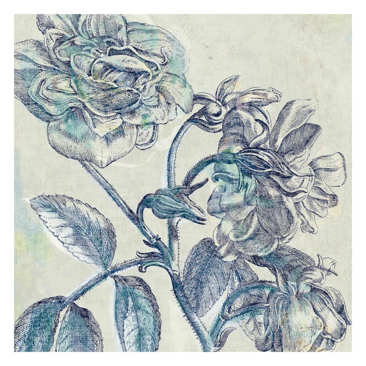 Belle Fleur I -Paper Art-26"x26"