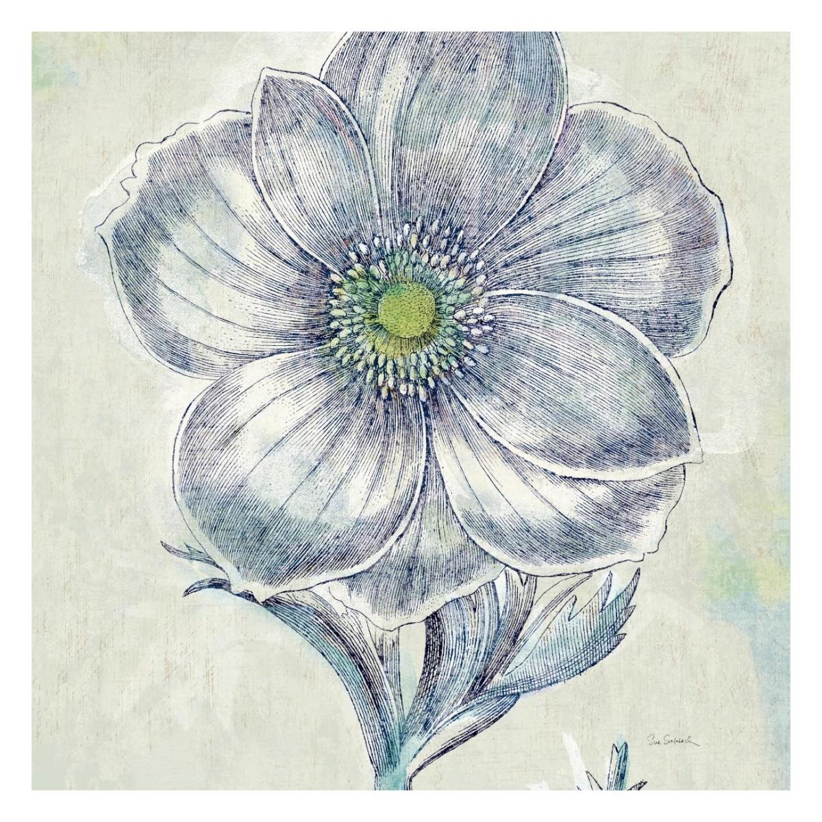 Belle Fleur II -Paper Art-26"x26"