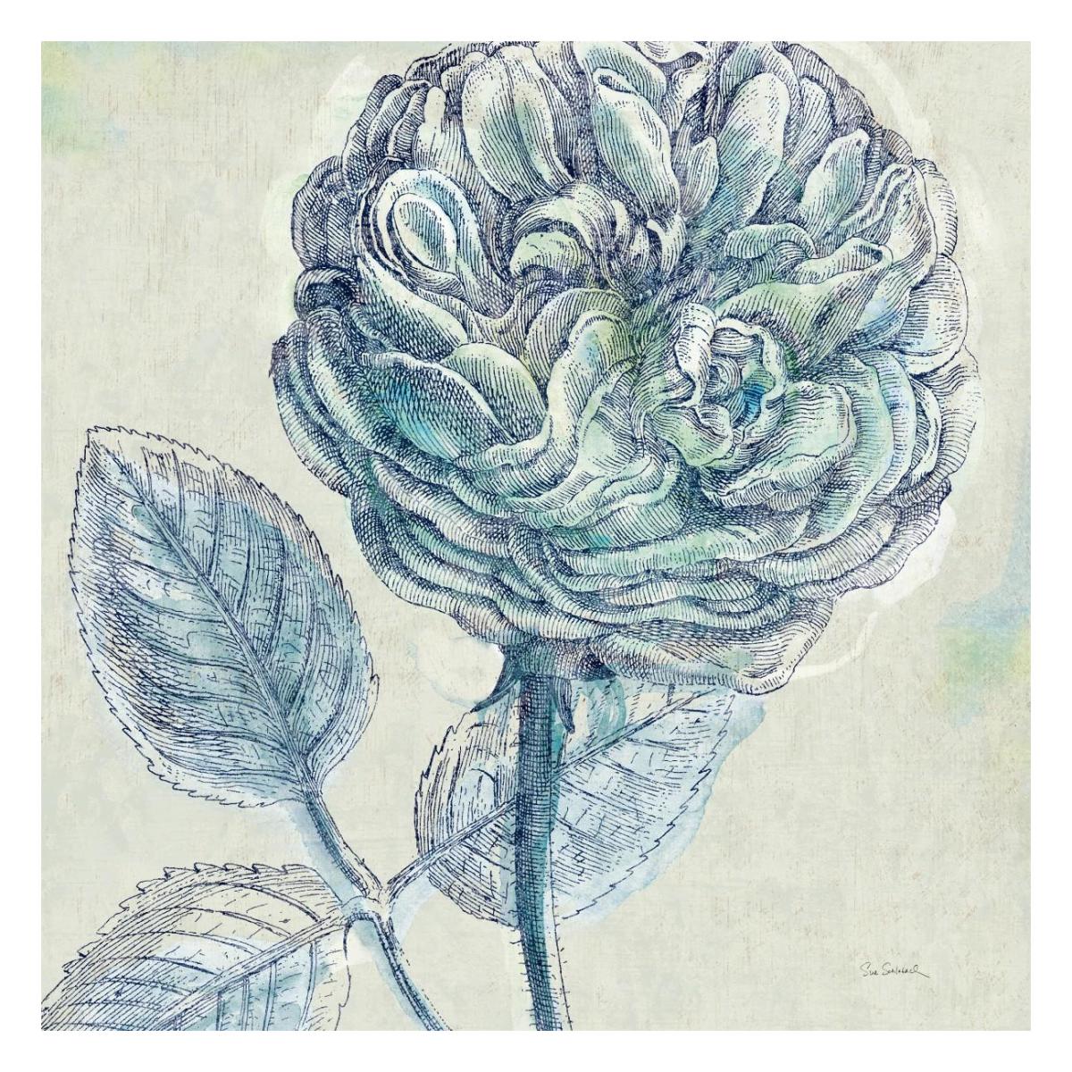 Belle Fleur III -Paper Art-26"x26"