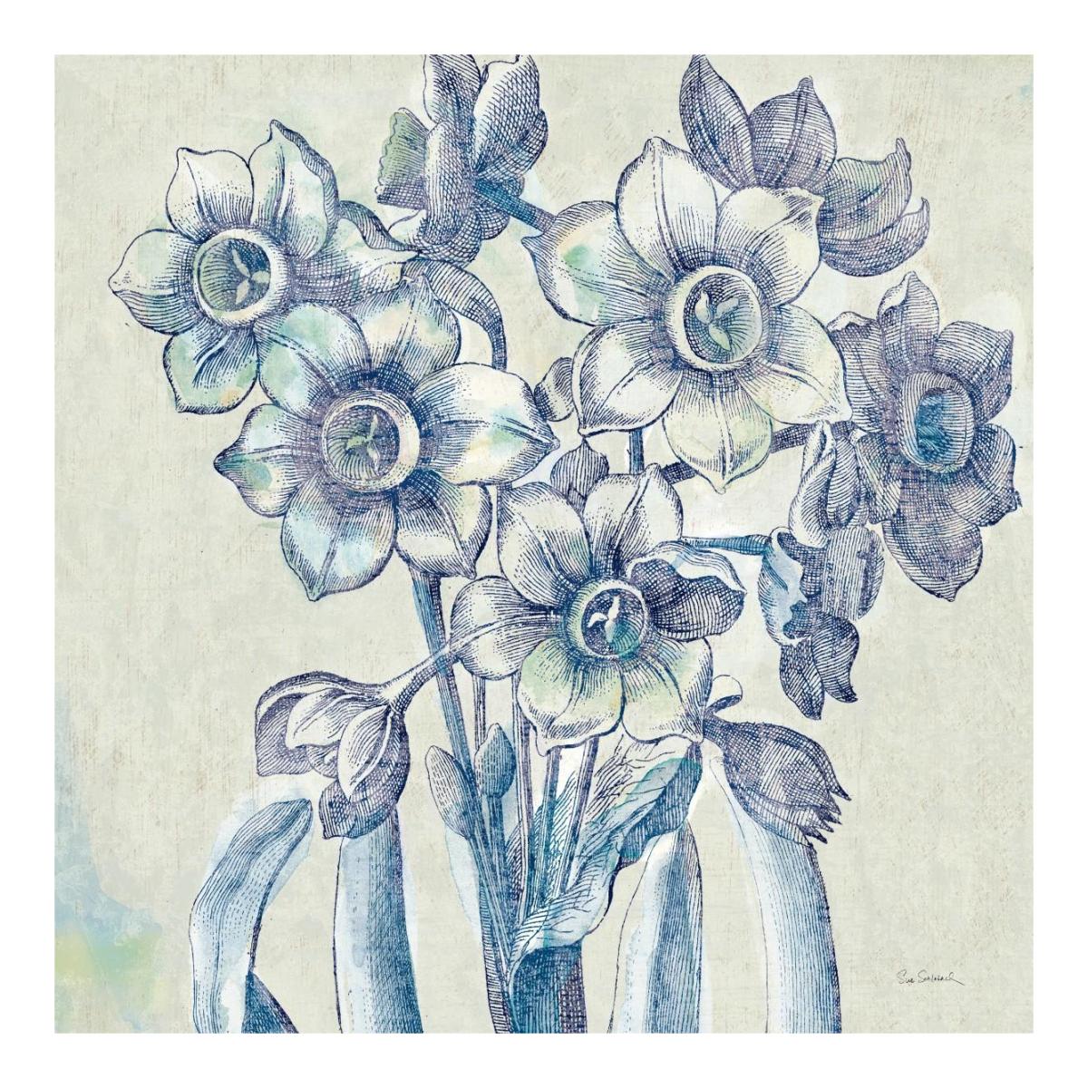 Belle Fleur IV -Paper Art-20"x20"