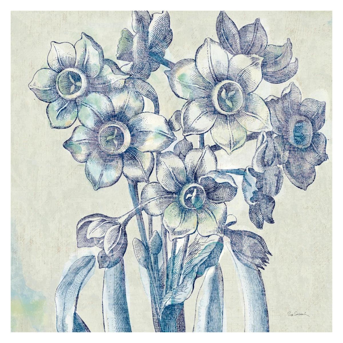 Belle Fleur IV -Paper Art-32"x32"