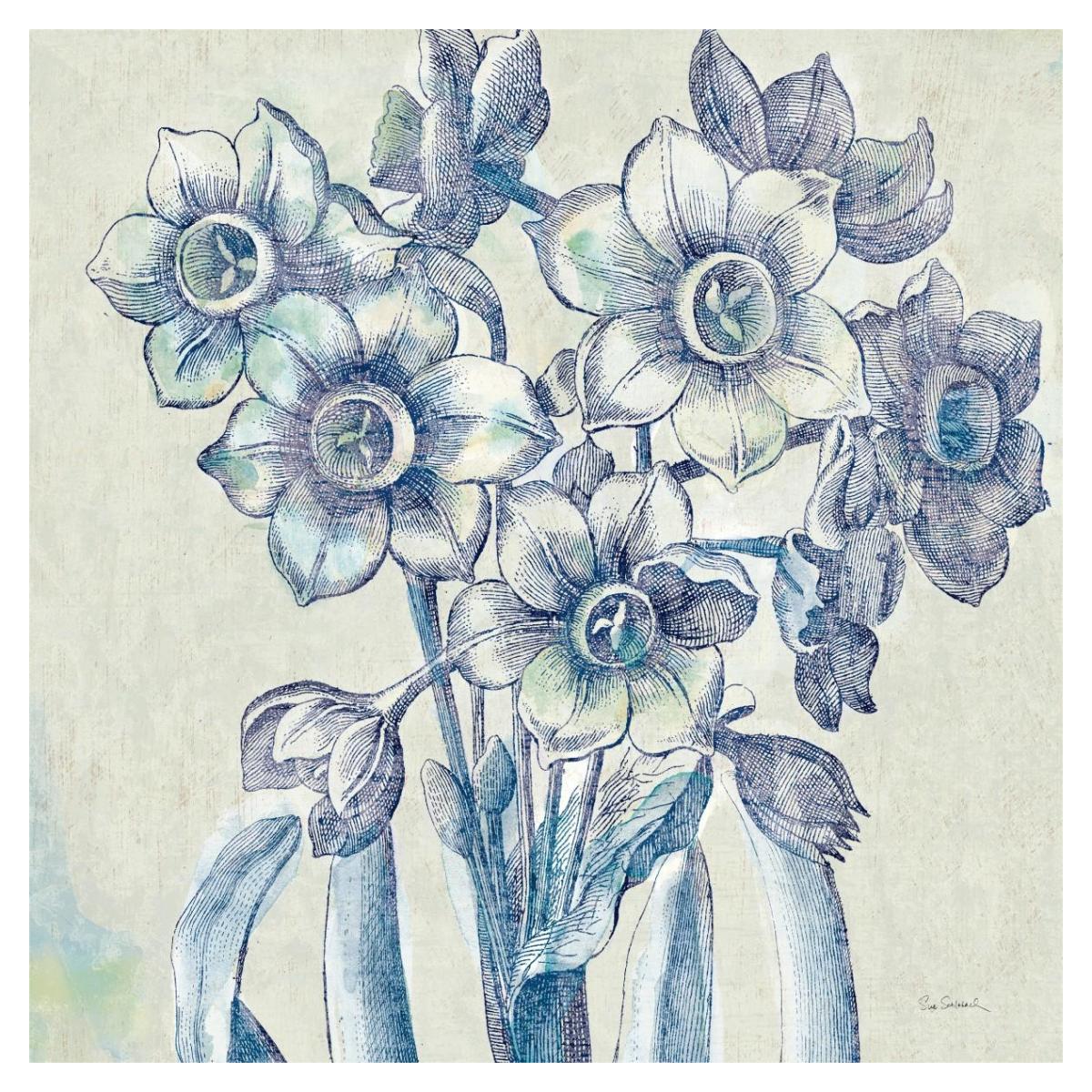 Belle Fleur IV -Paper Art-38"x38"