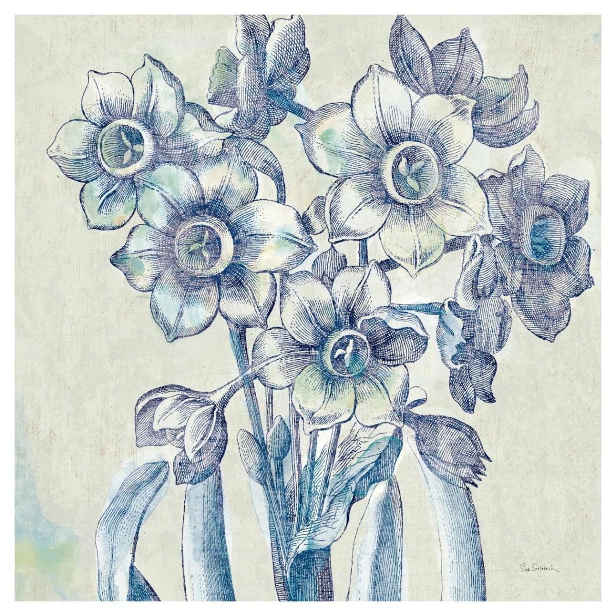 Belle Fleur IV -Paper Art-42"x42"
