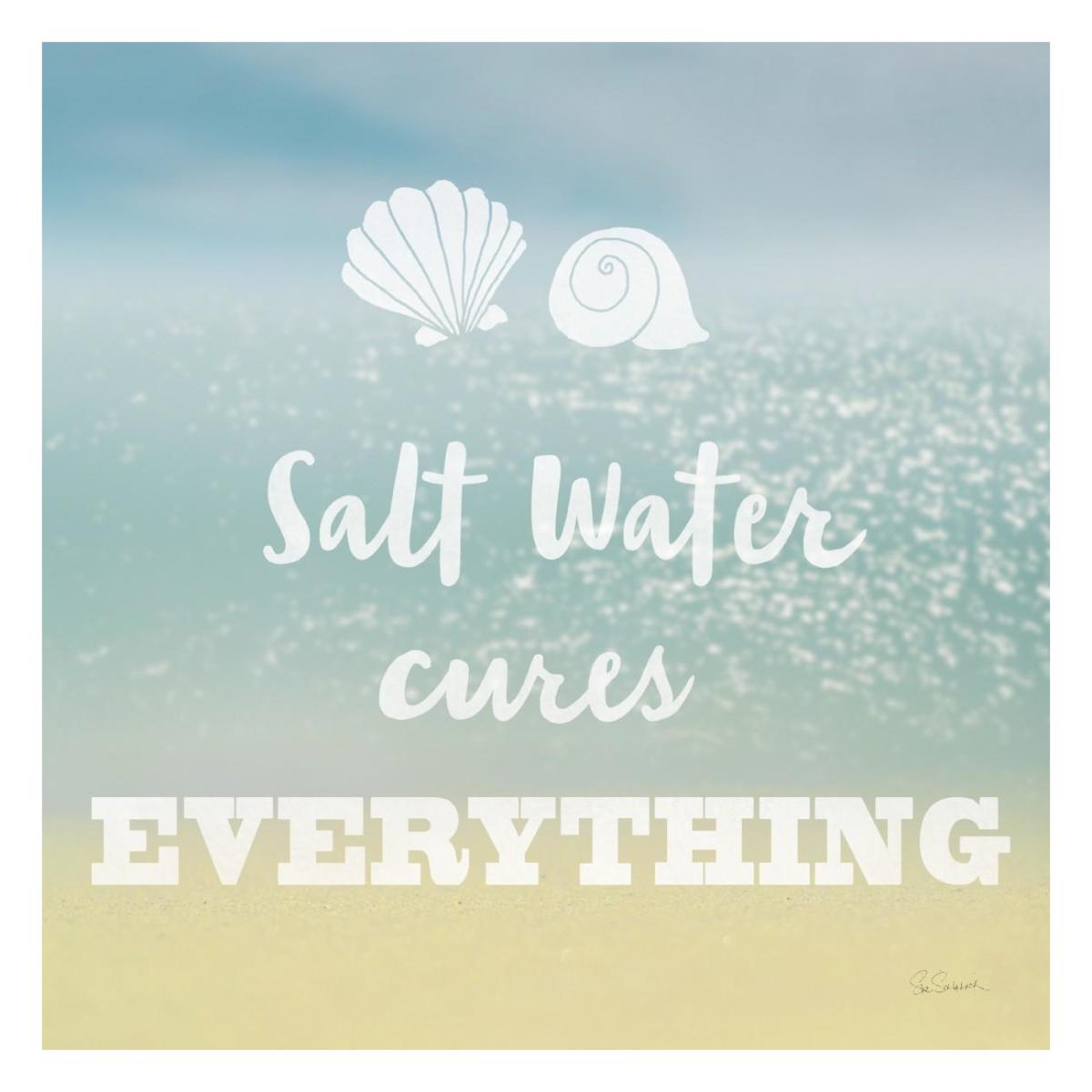 Salt water Cure -Paper Art-26"x26"