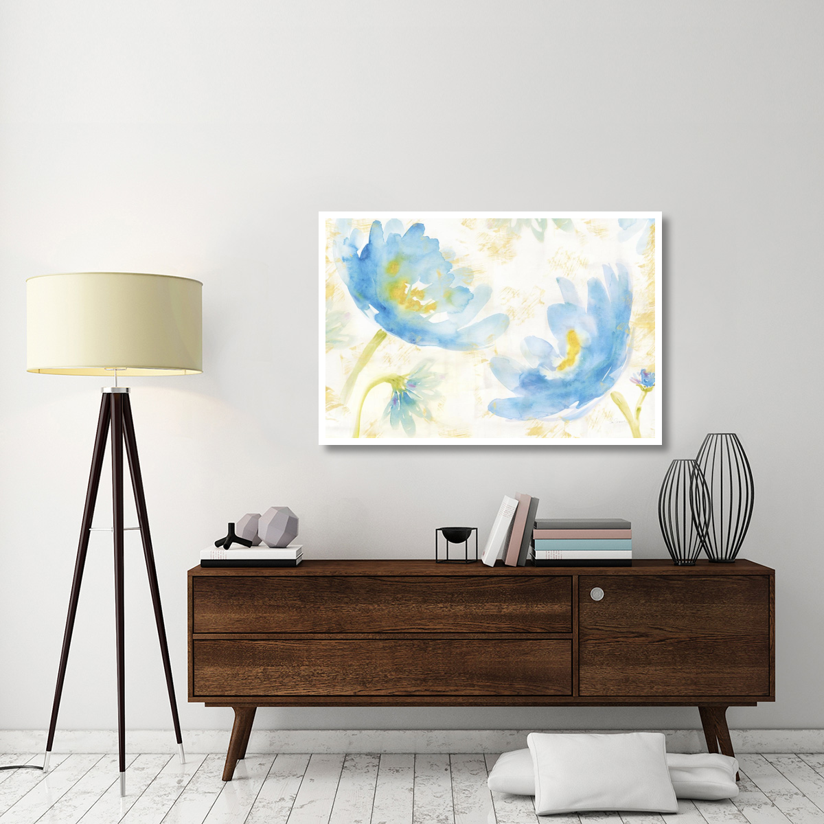 Breeze Bloom I -Paper Art-50&quotx34"