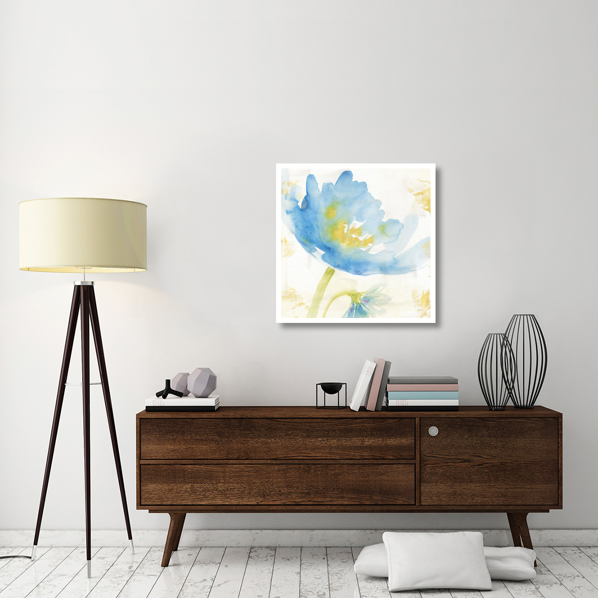 Breeze Bloom II -Paper Art-32&quotx32"