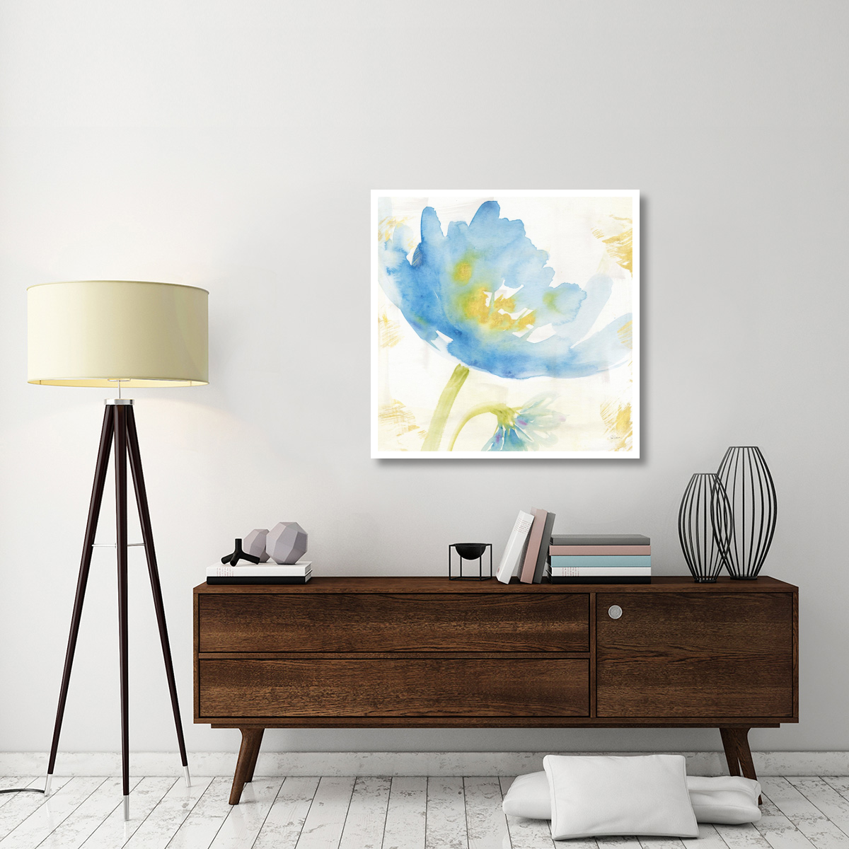 Breeze Bloom II -Paper Art-38&quotx38"