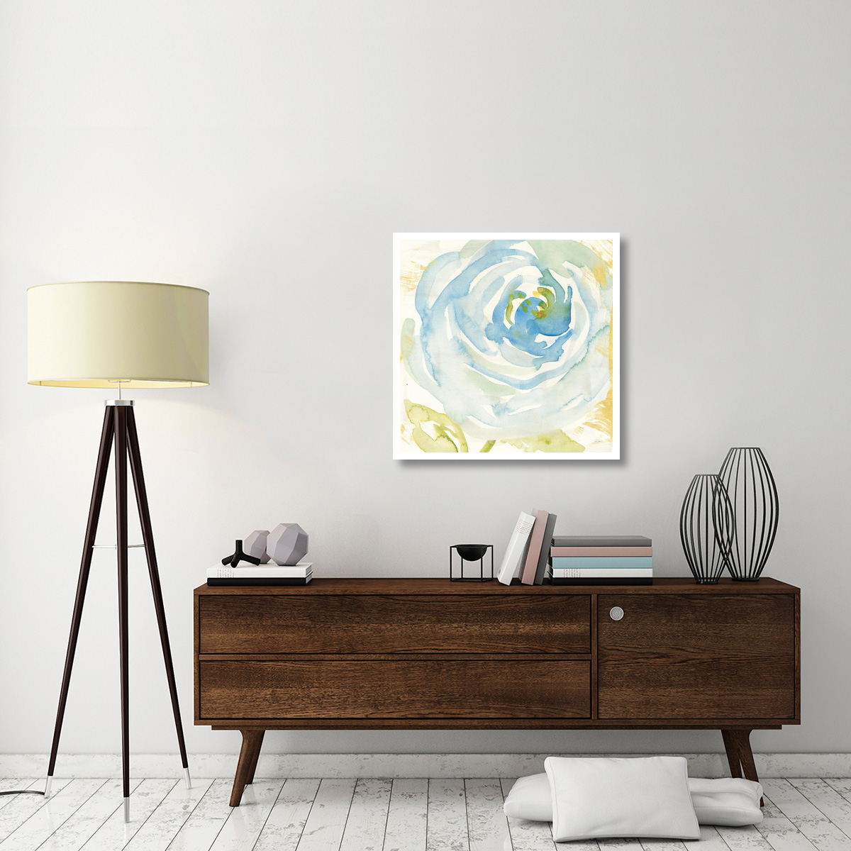 Breeze Bloom III -Paper Art-32&quotx32"