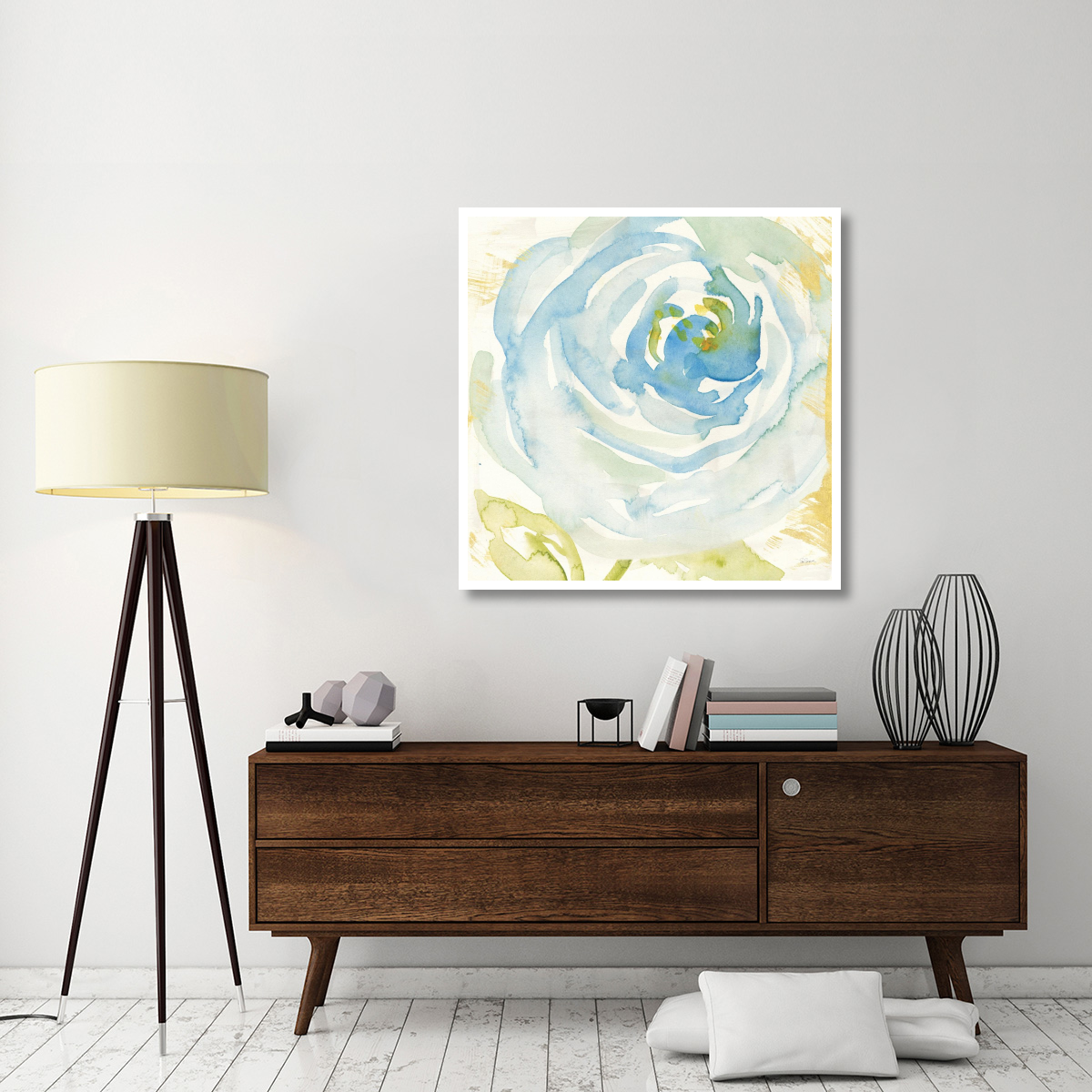 Breeze Bloom III -Paper Art-42&quotx42"