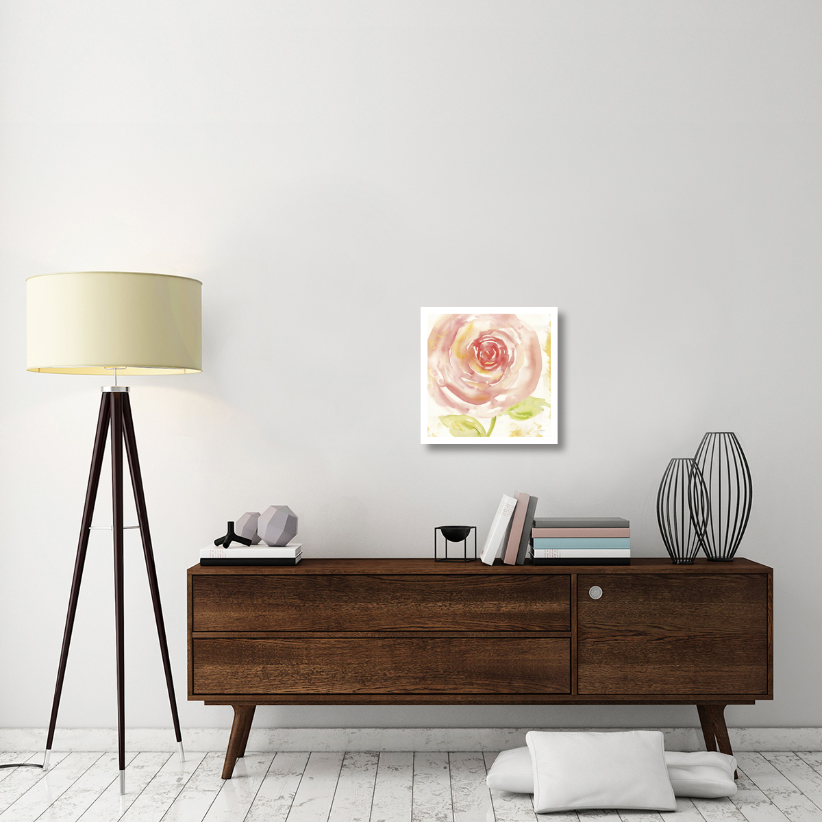 Breeze Bloom IV -Paper Art-20&quotx20"
