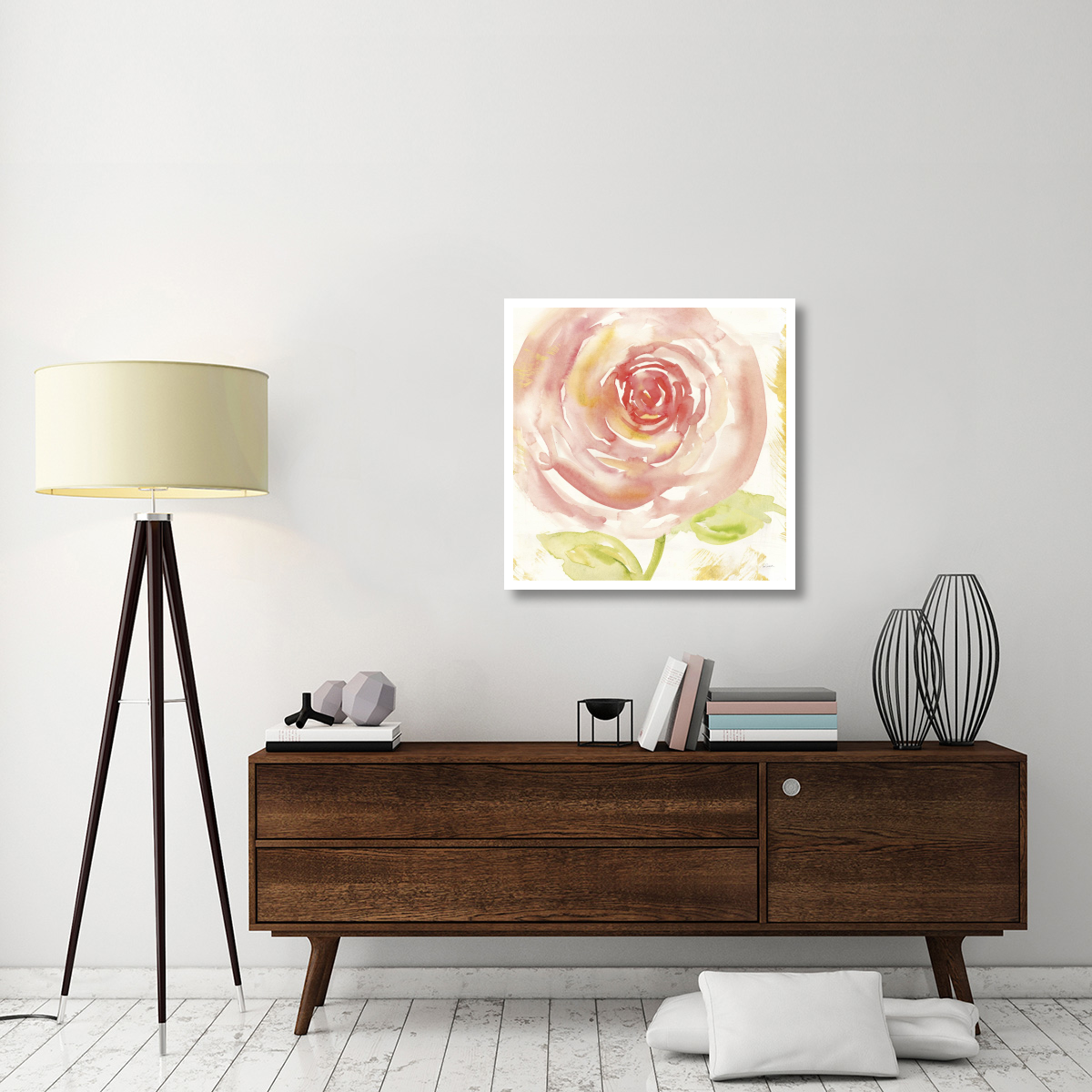 Breeze Bloom IV -Paper Art-32&quotx32"