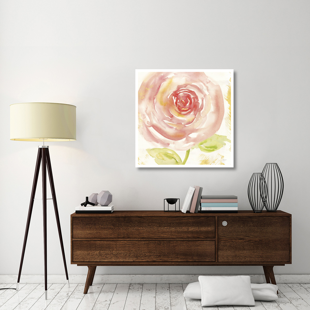 Breeze Bloom IV -Paper Art-38&quotx38"