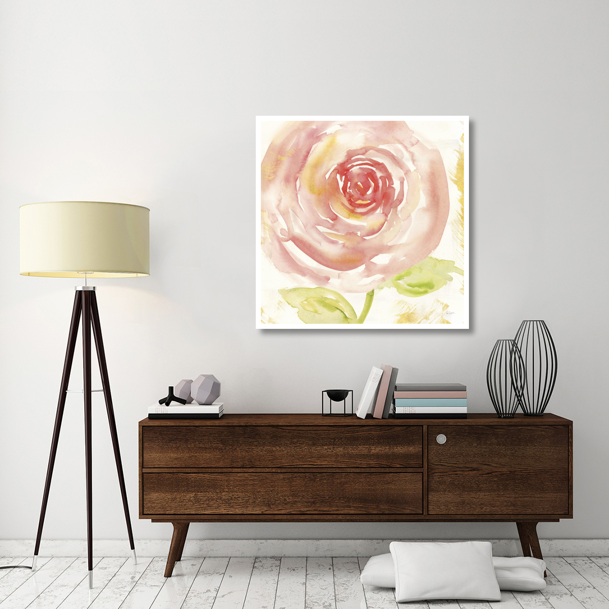 Breeze Bloom IV -Paper Art-42&quotx42"