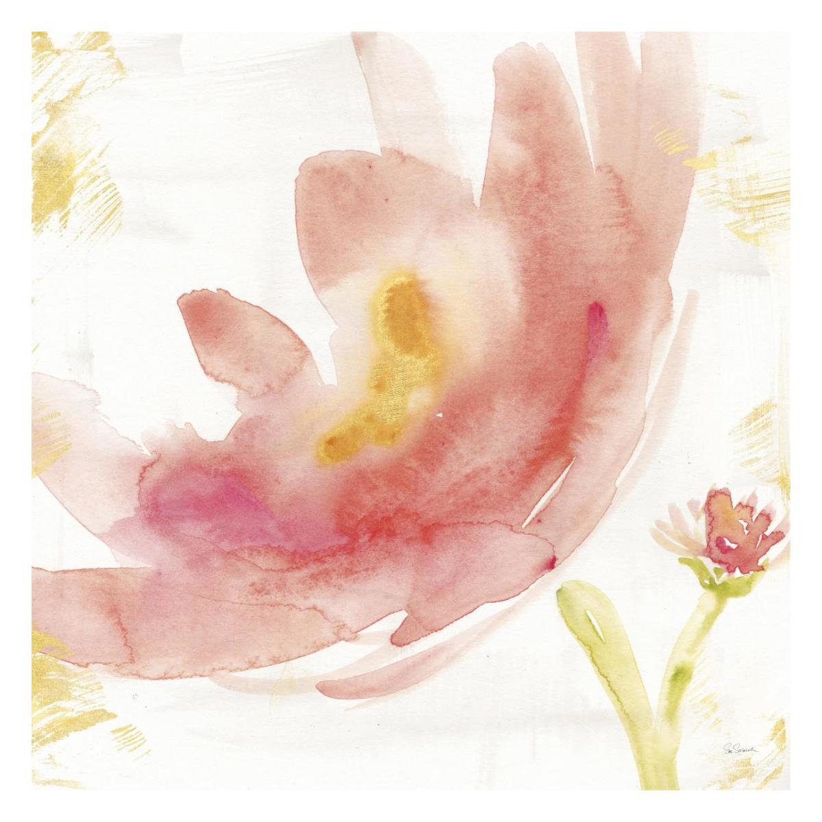 Breeze Bloom V -Paper Art-26"x26"