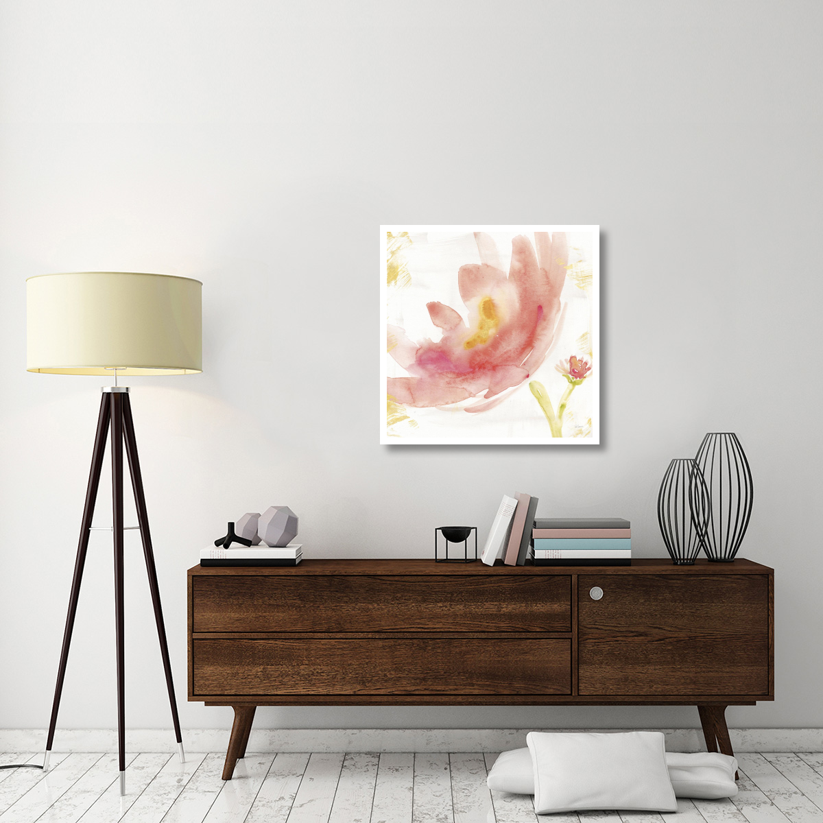 Breeze Bloom V -Paper Art-32&quotx32"