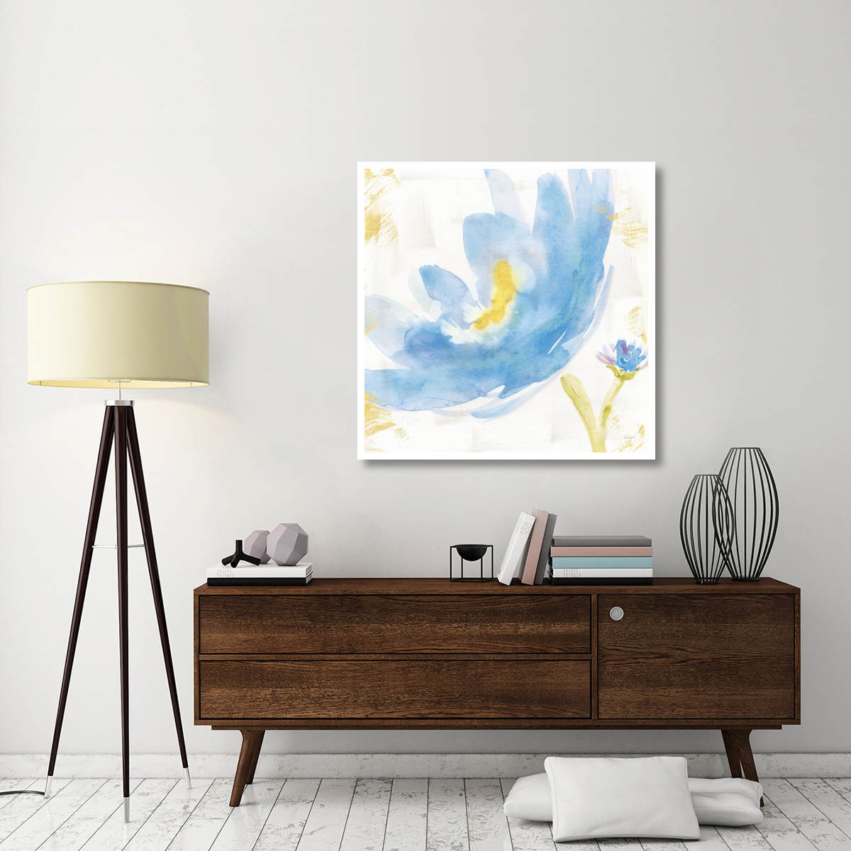 Breeze Bloom V v2 -Paper Art-42&quotx42"