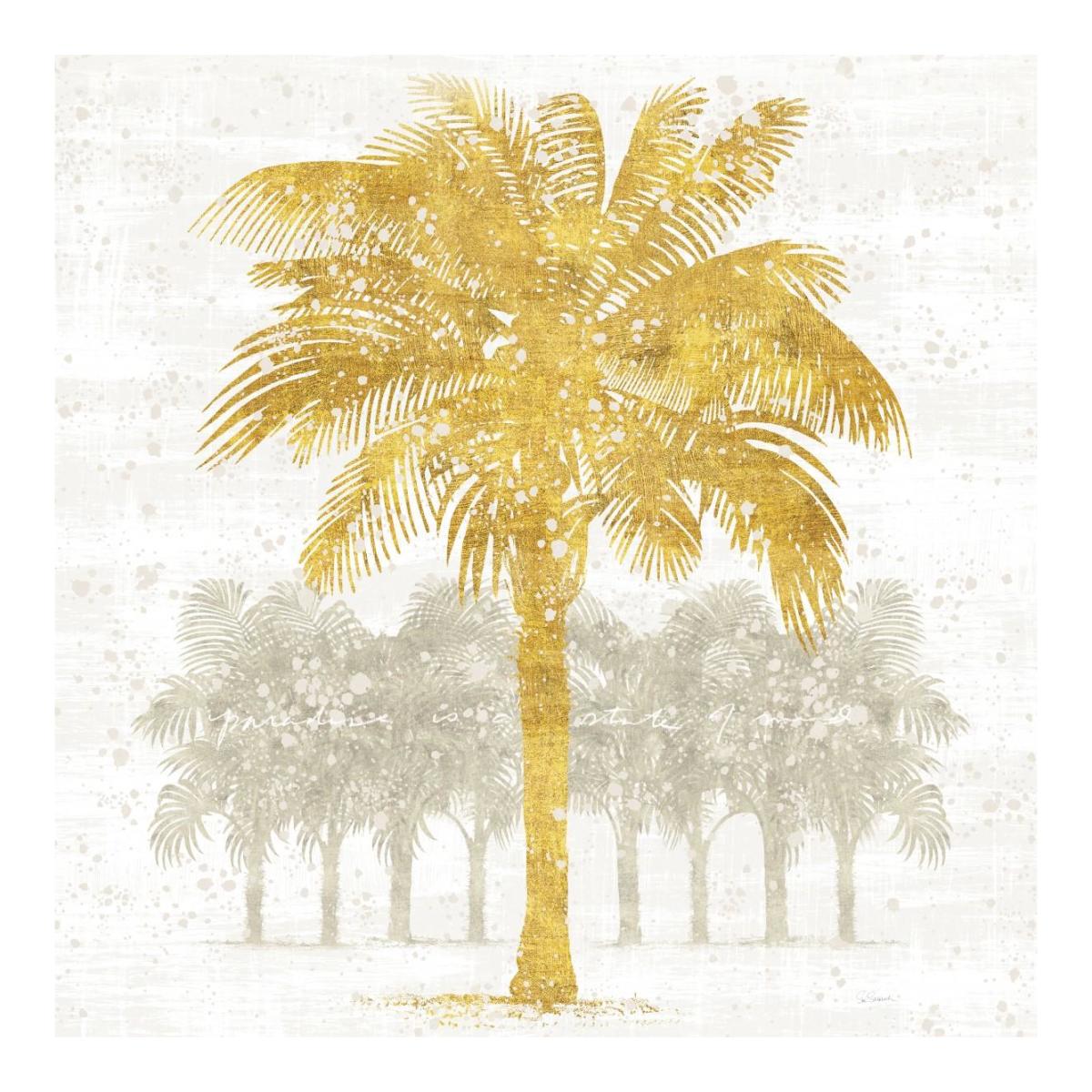 Palm Coast II -Paper Art-20"x20"