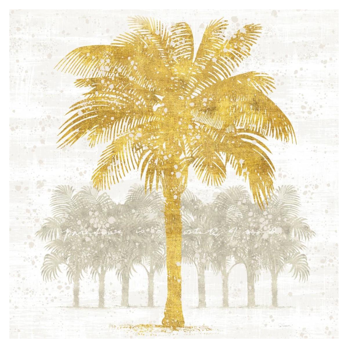 Palm Coast II -Paper Art-38"x38"