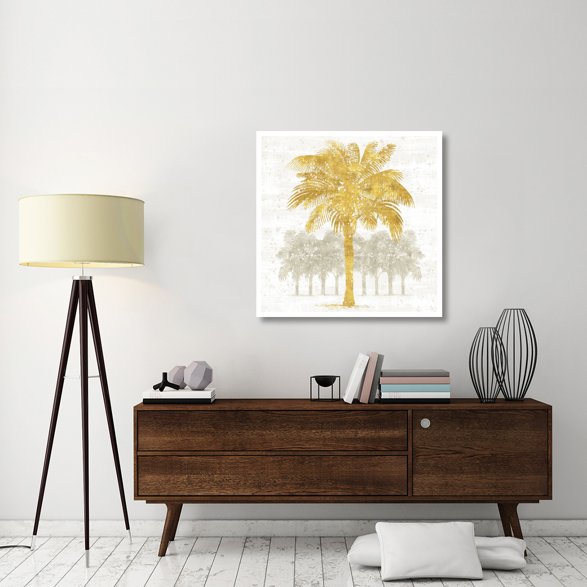 Palm Coast II -Paper Art-38&quotx38"