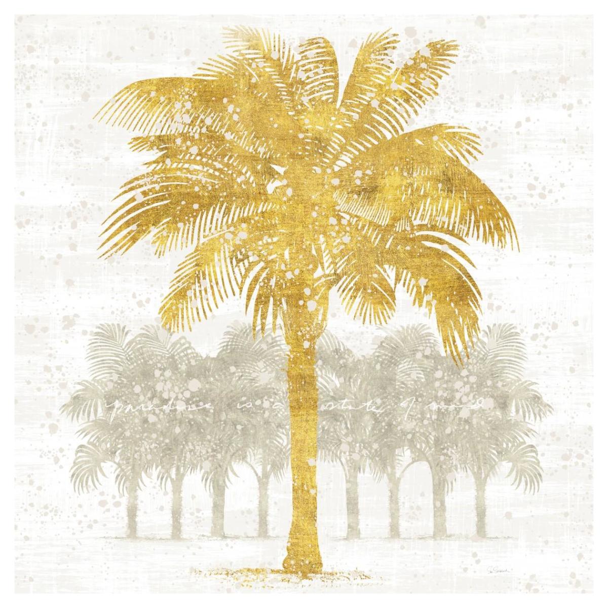 Palm Coast II -Paper Art-42"x42"