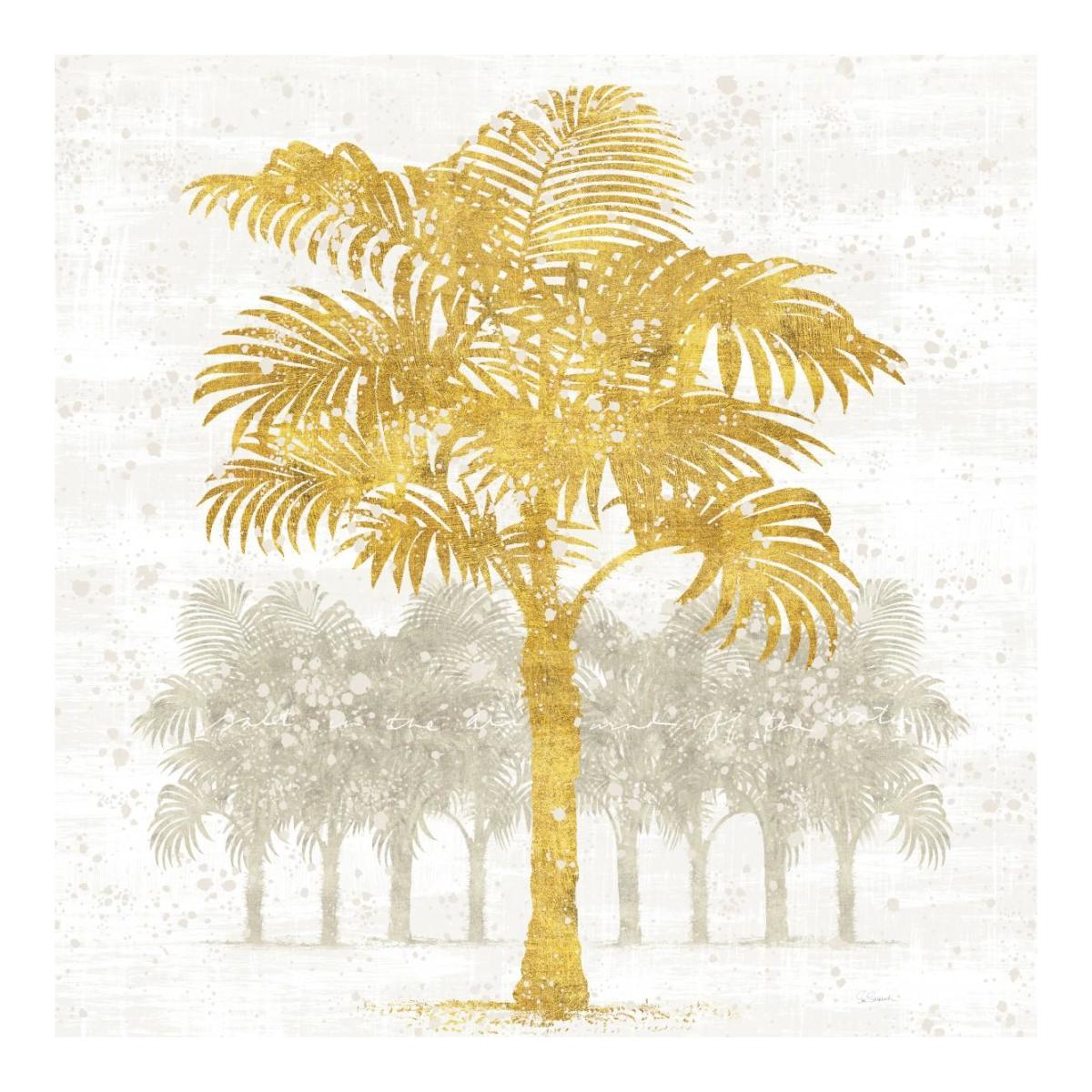 Palm Coast III -Paper Art-20"x20"