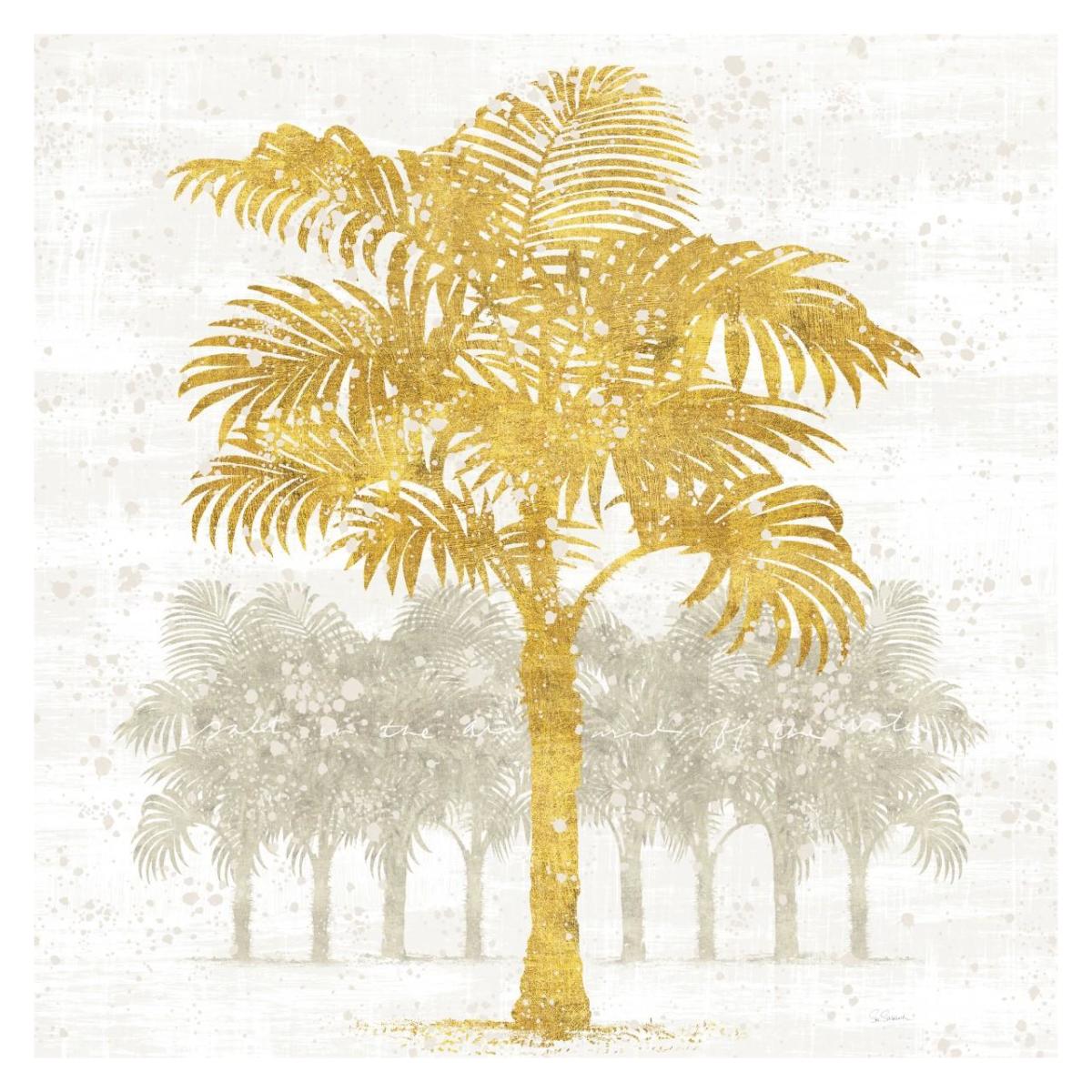 Palm Coast III -Paper Art-32"x32"