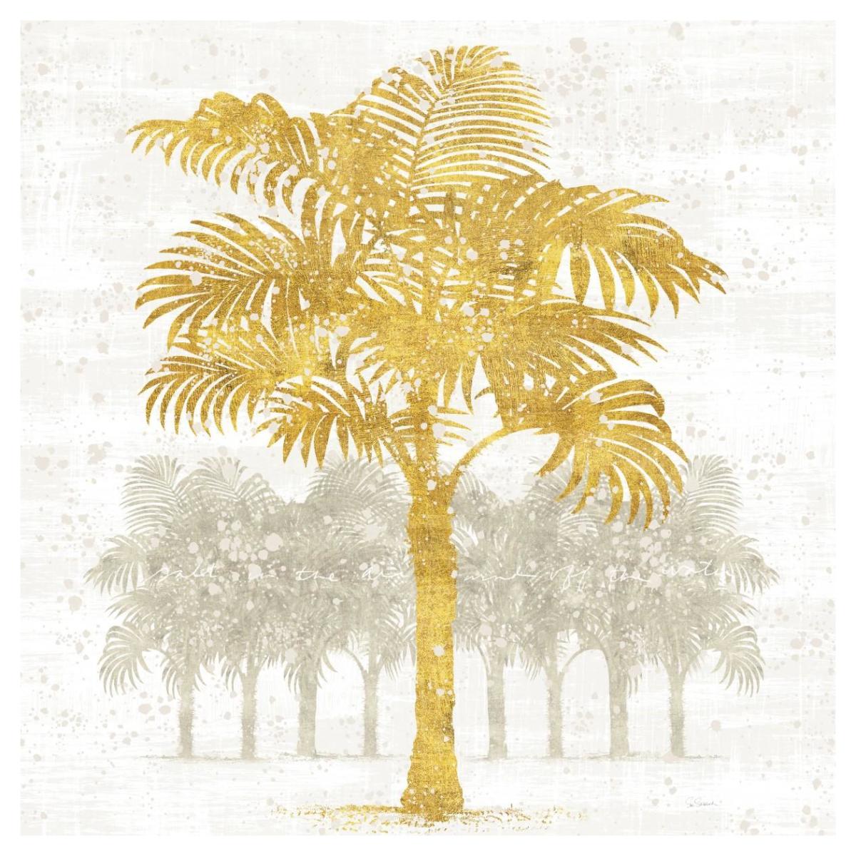 Palm Coast III -Paper Art-42"x42"