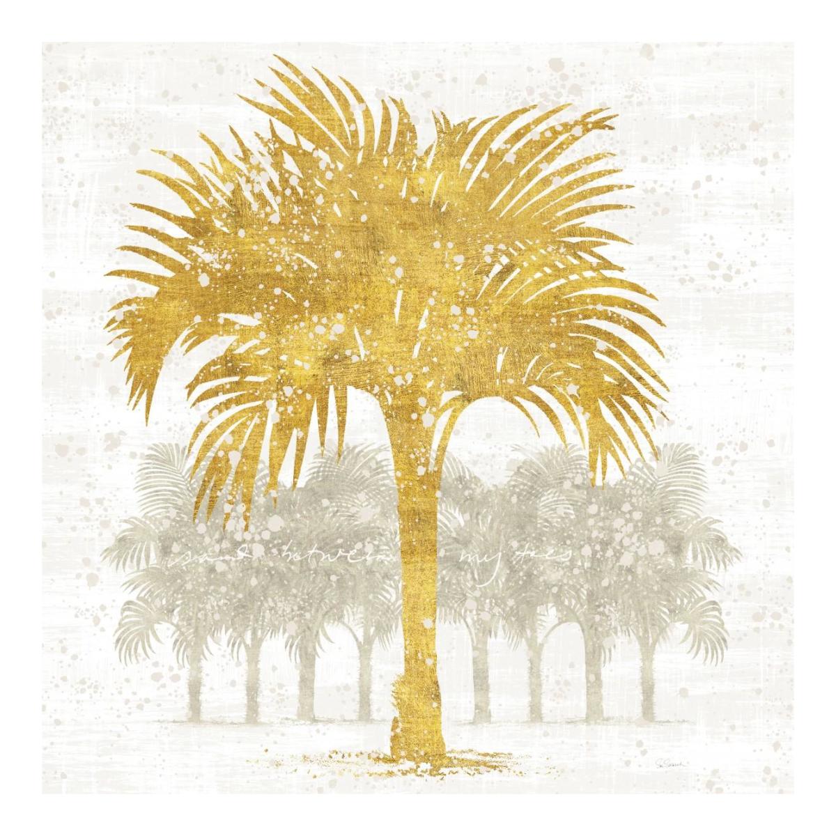 Palm Coast IV -Paper Art-20"x20"